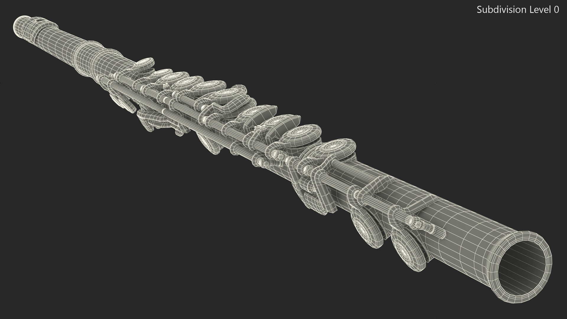 3D Western Concert Flute