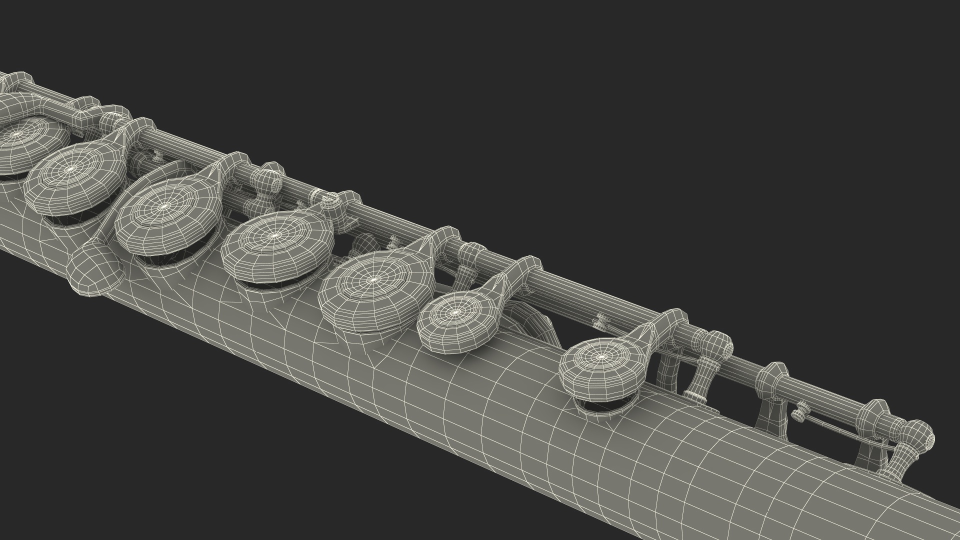 3D Western Concert Flute