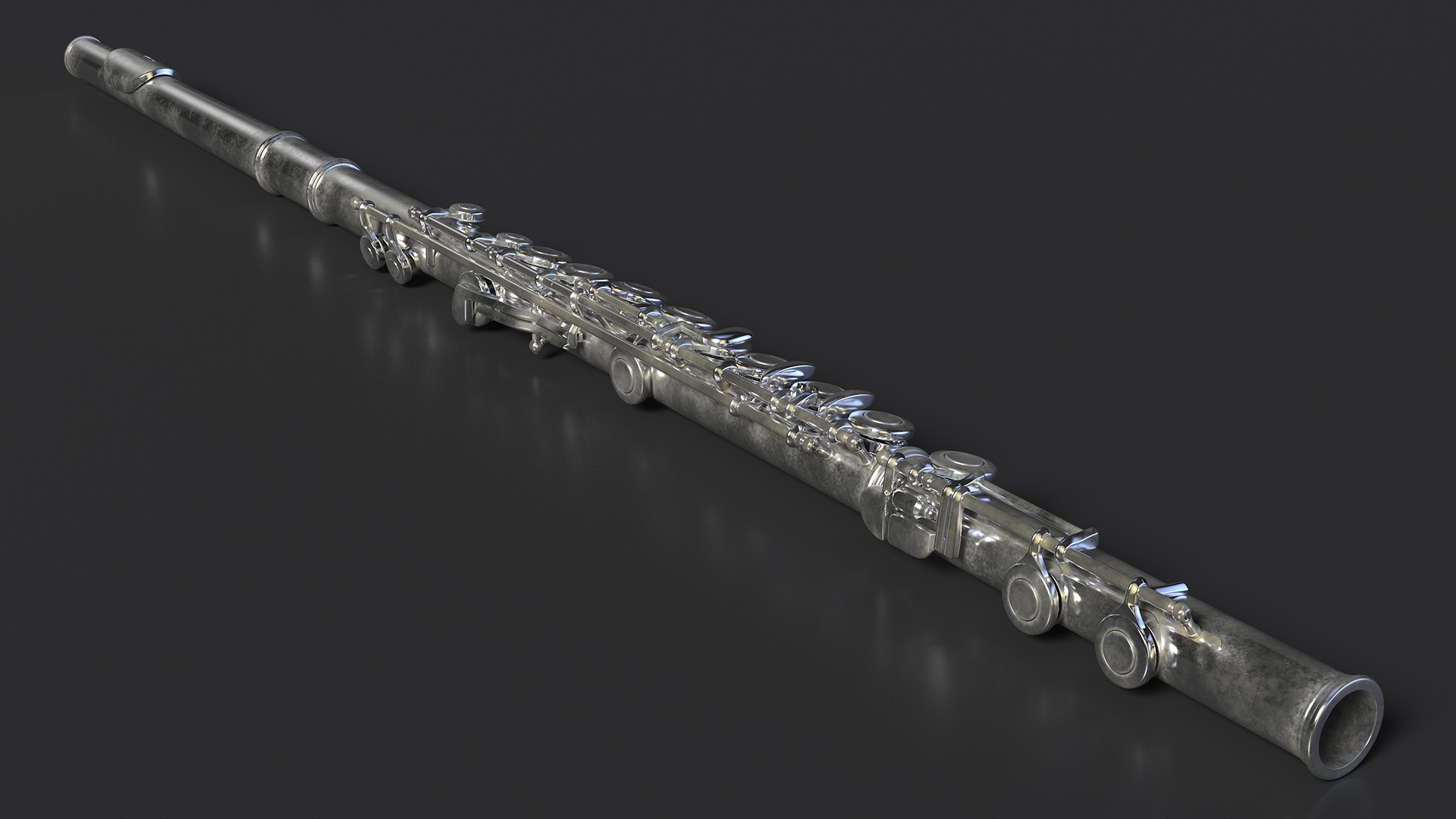 3D Western Concert Flute