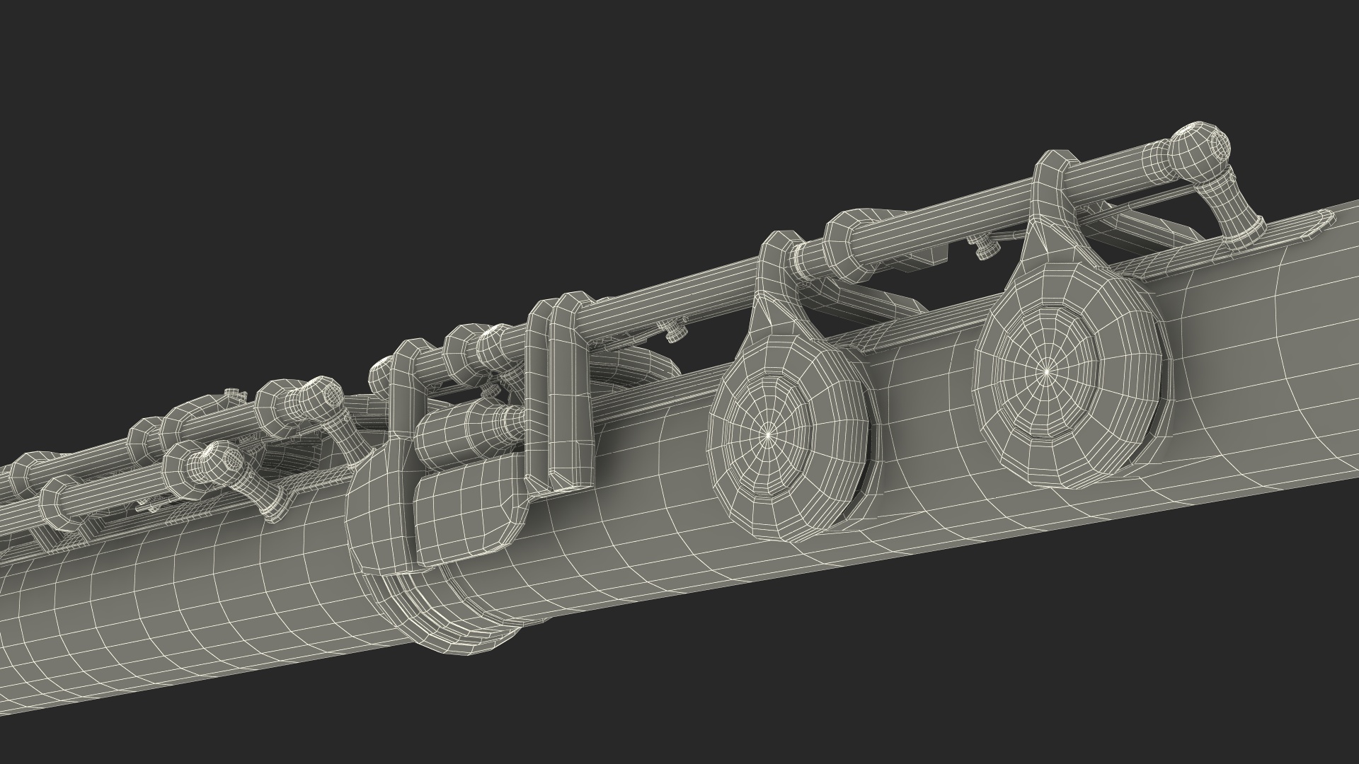 3D Western Concert Flute