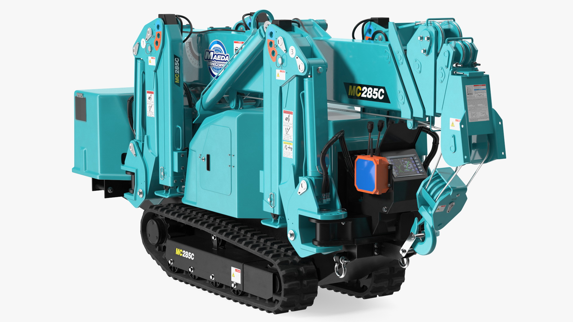 Maeda MC285C 3 Spider Mini Crane Folded 3D model