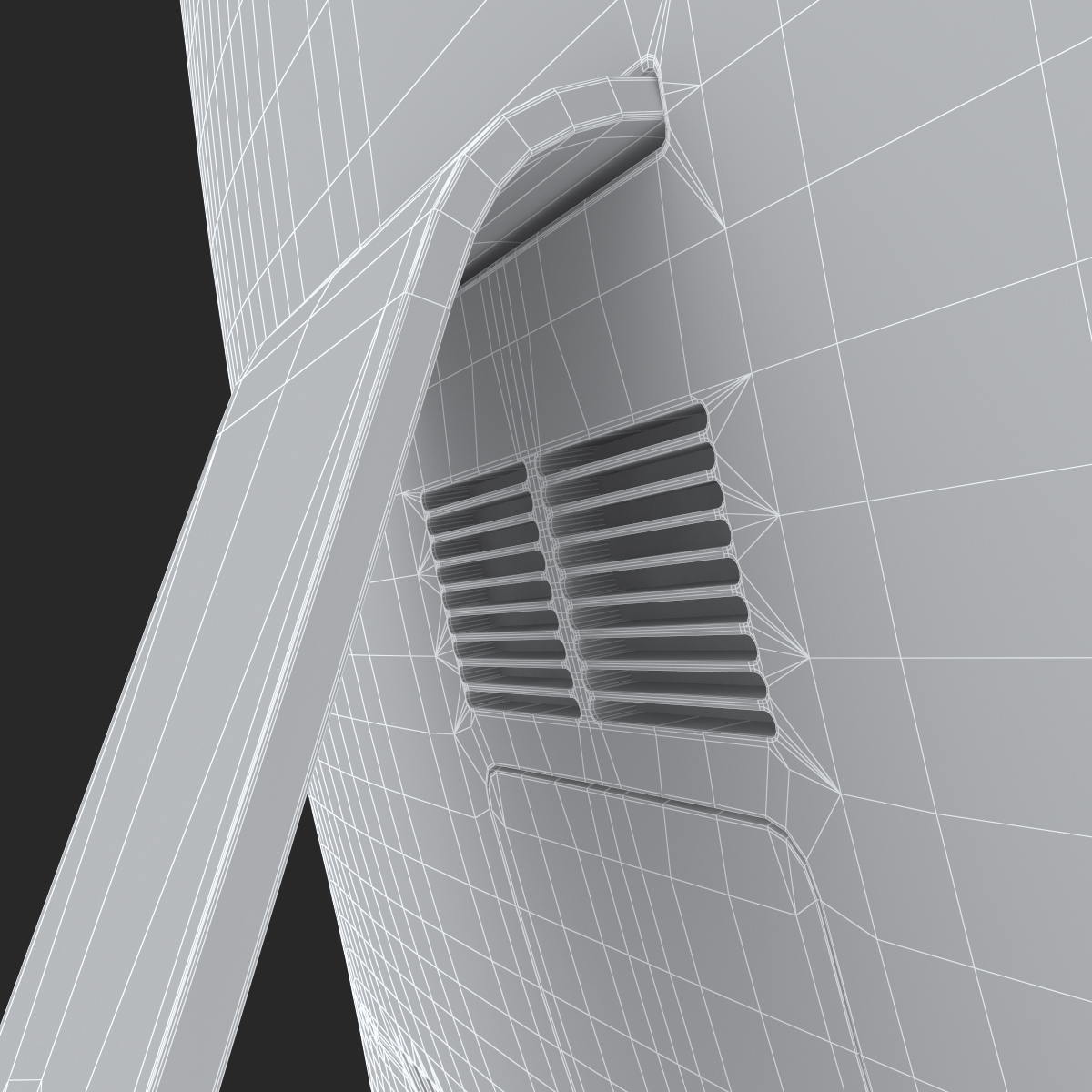3D model Apple 27 iMac 2018 Silver