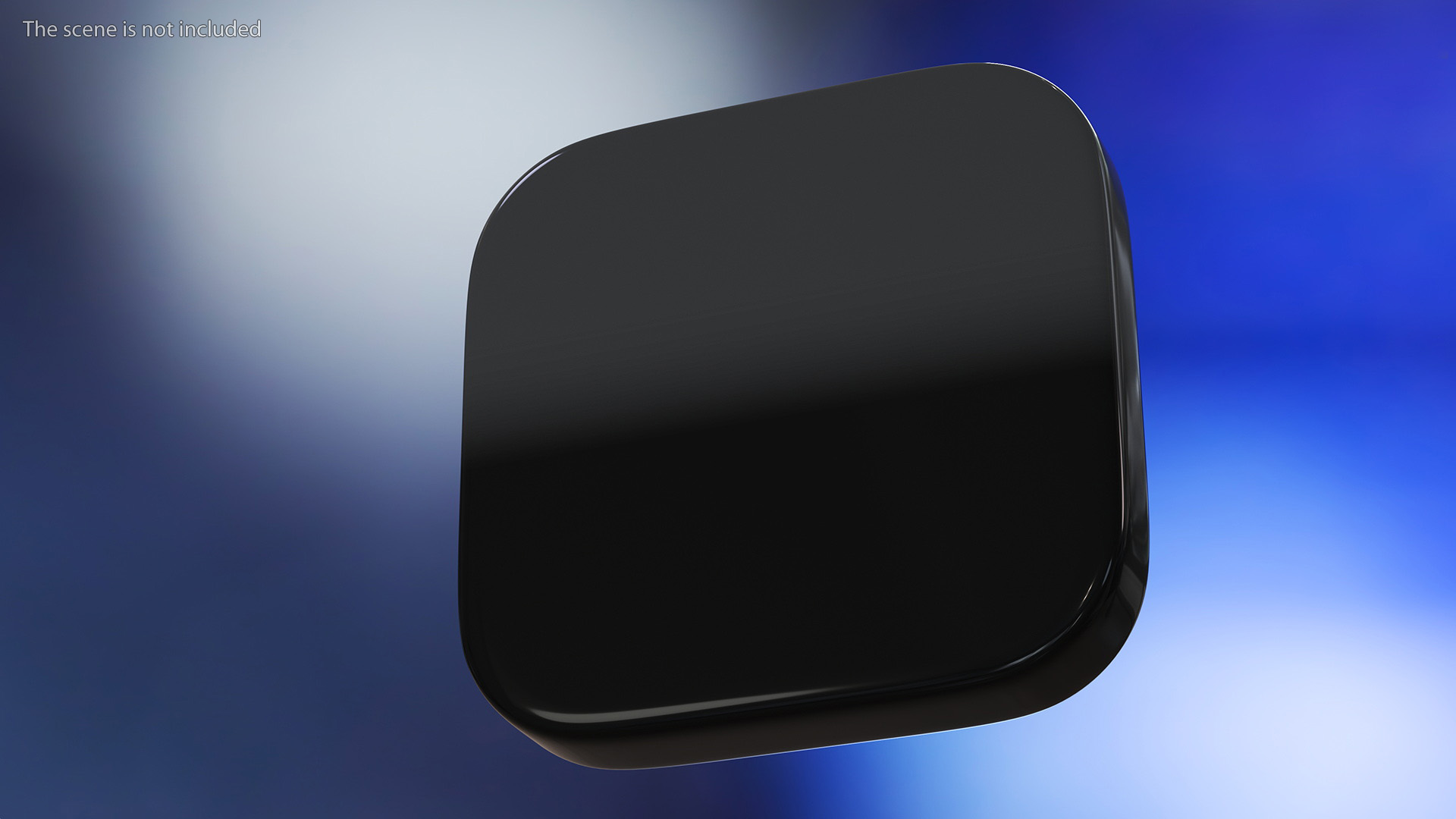iPhone iOS Apple TV Icon 3D model