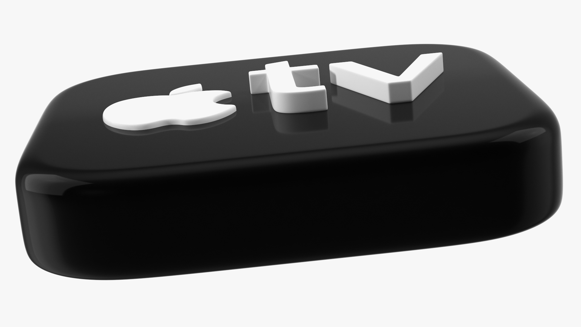 iPhone iOS Apple TV Icon 3D model