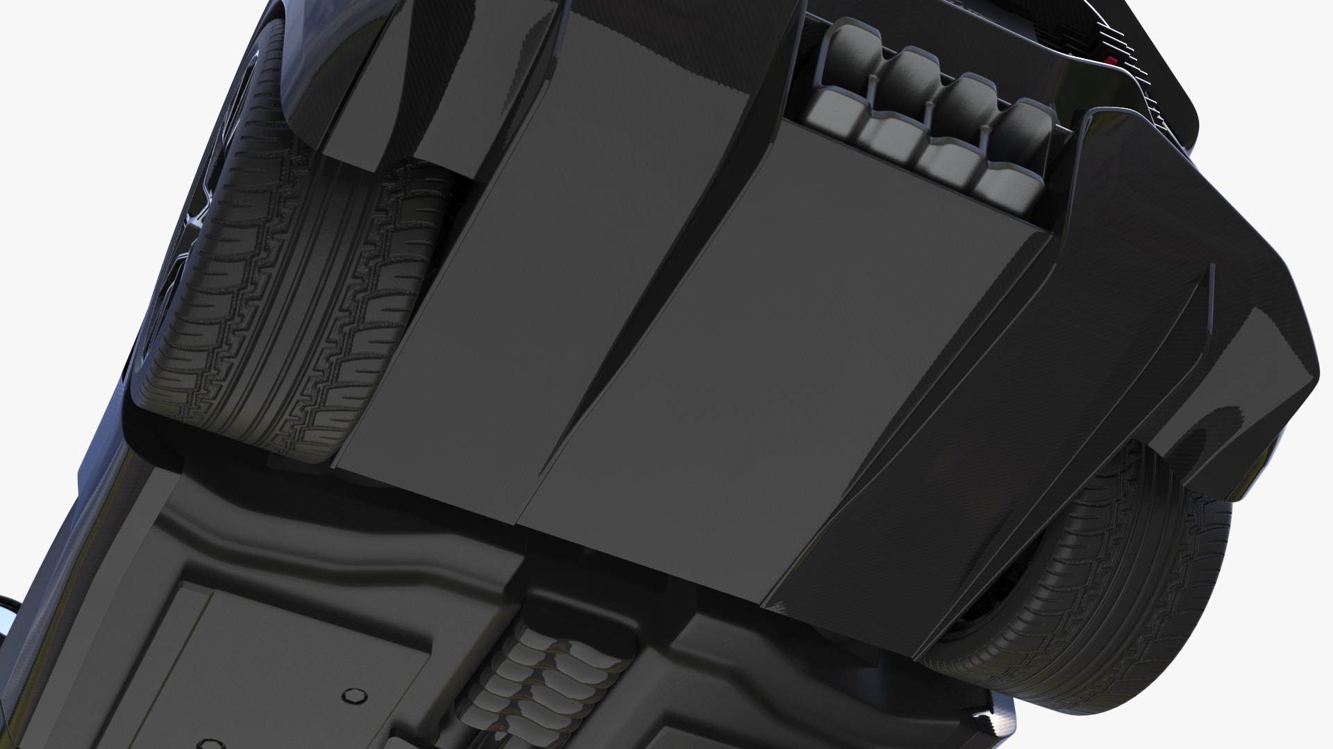 3D model Bugatti Divo Black Rigged