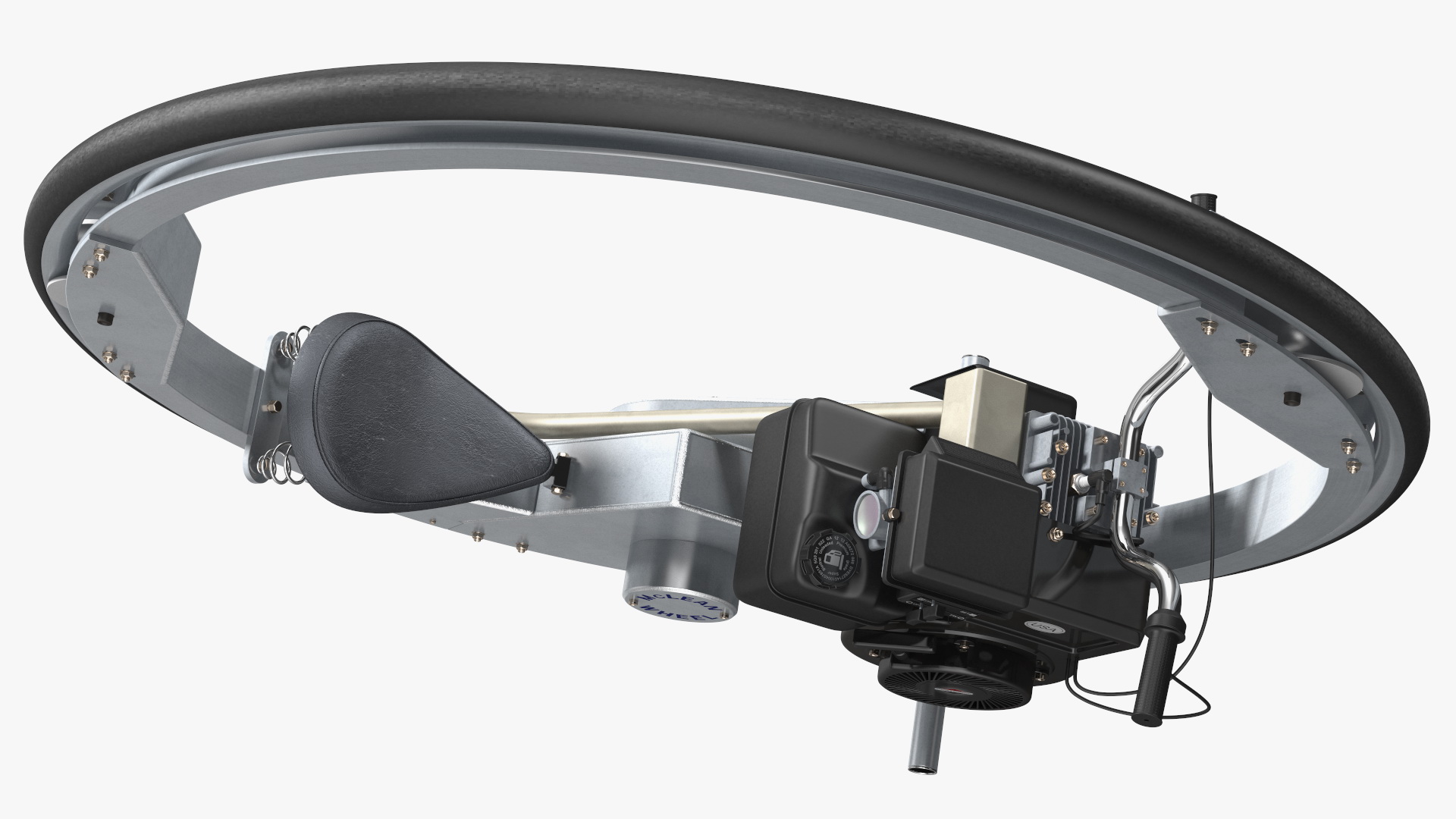 3D McLean Motorized Monocycle