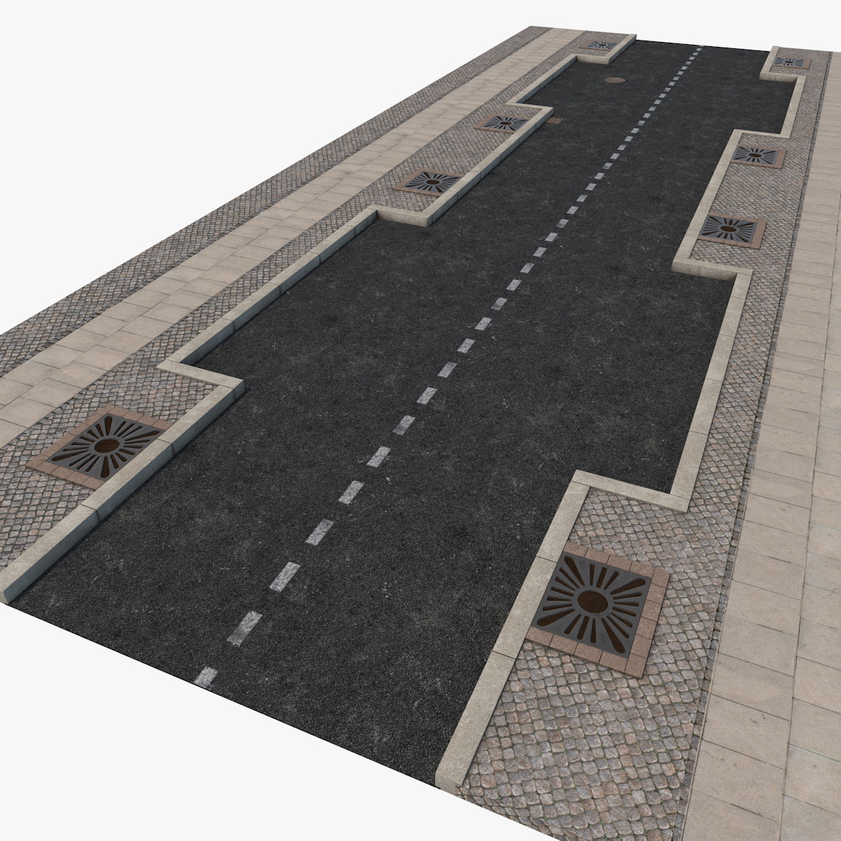 Street Fragment Asphalt, view 3