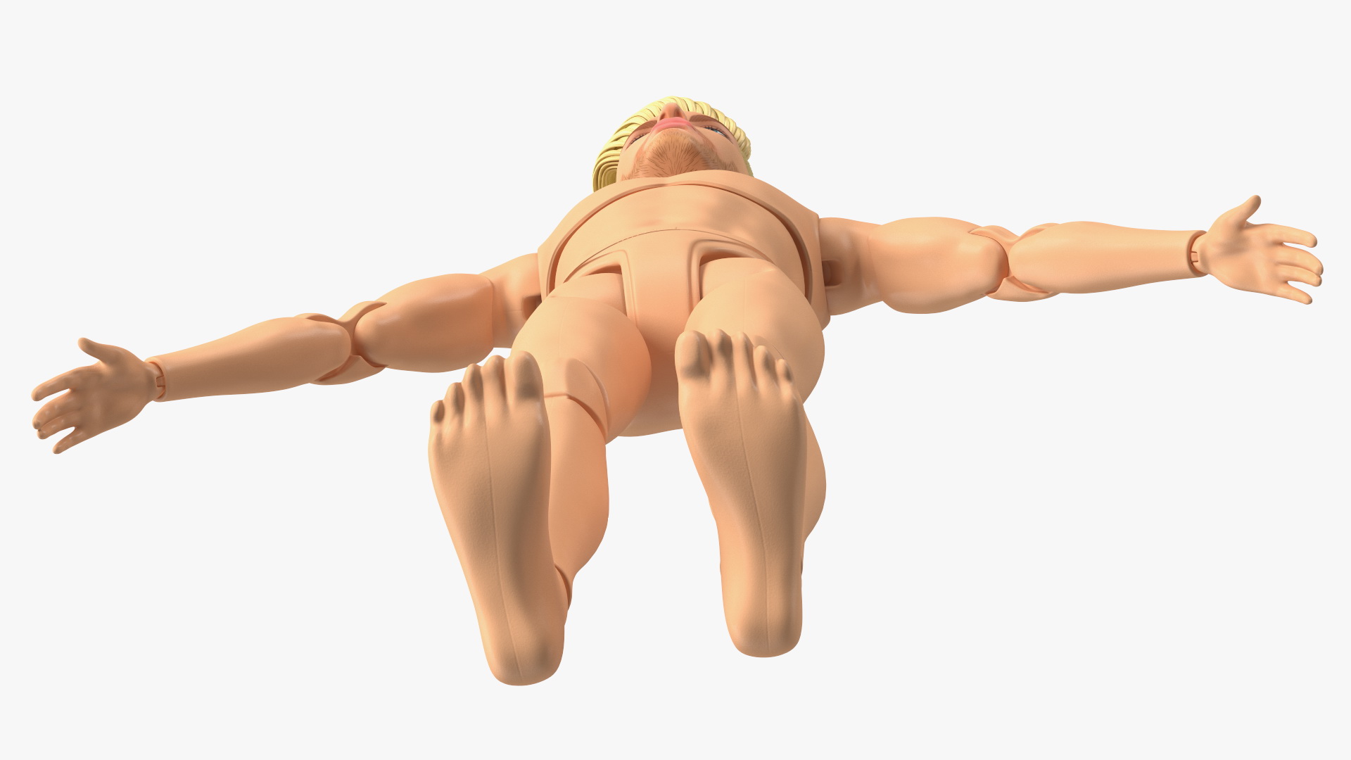 Barbie Ken GTD90 T-pose Fur 3D