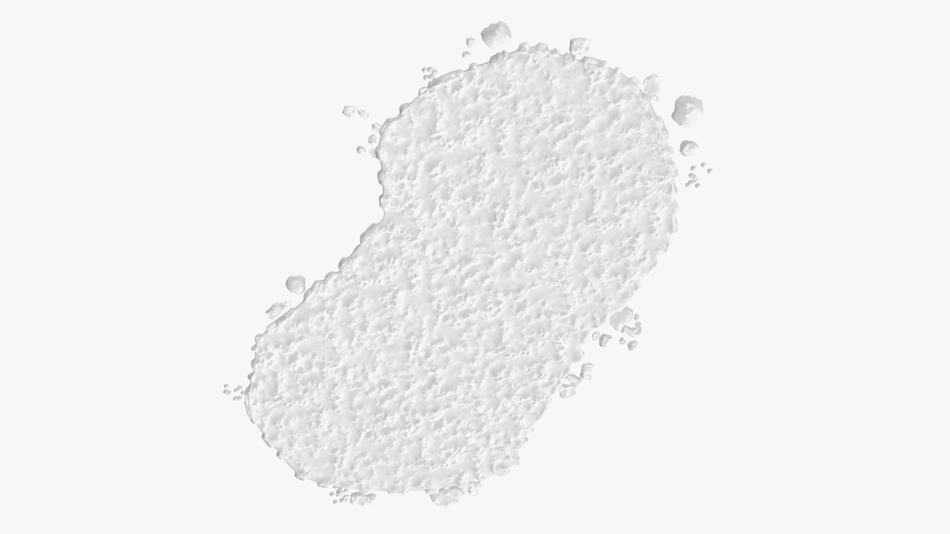 3D Snow Pile Set model