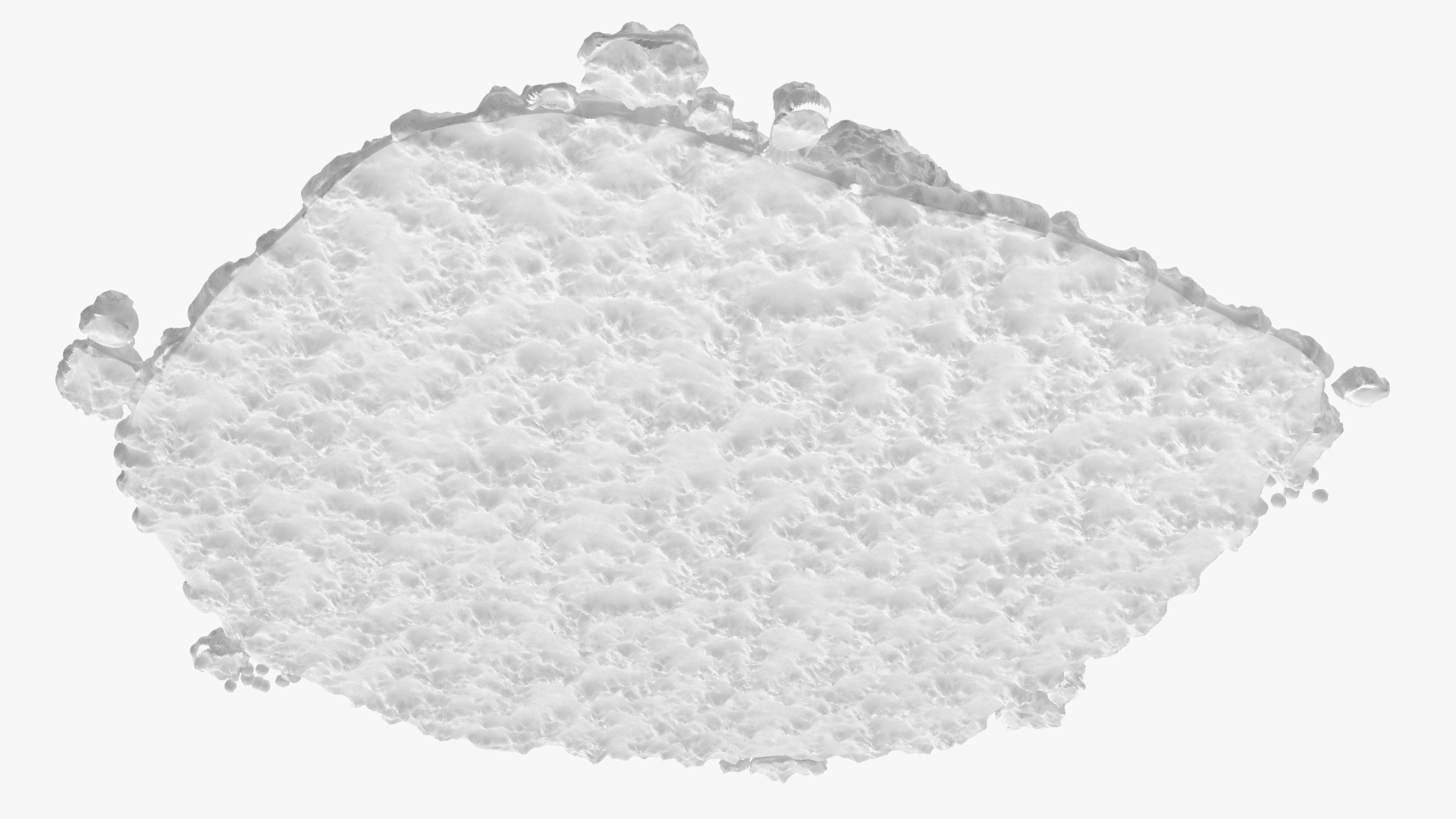 3D Snow Pile Set model