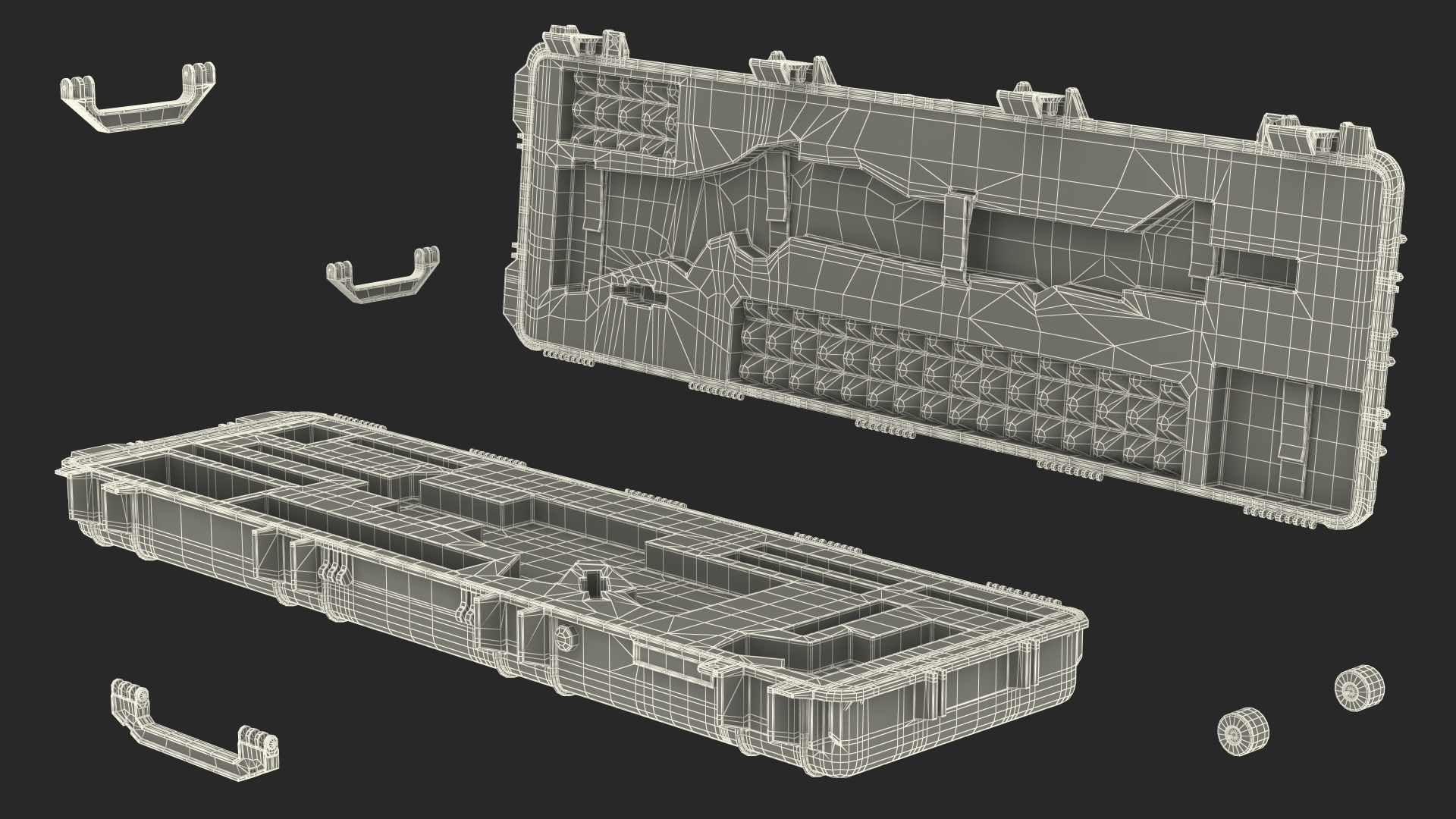 3 Gun Competition Case 3D