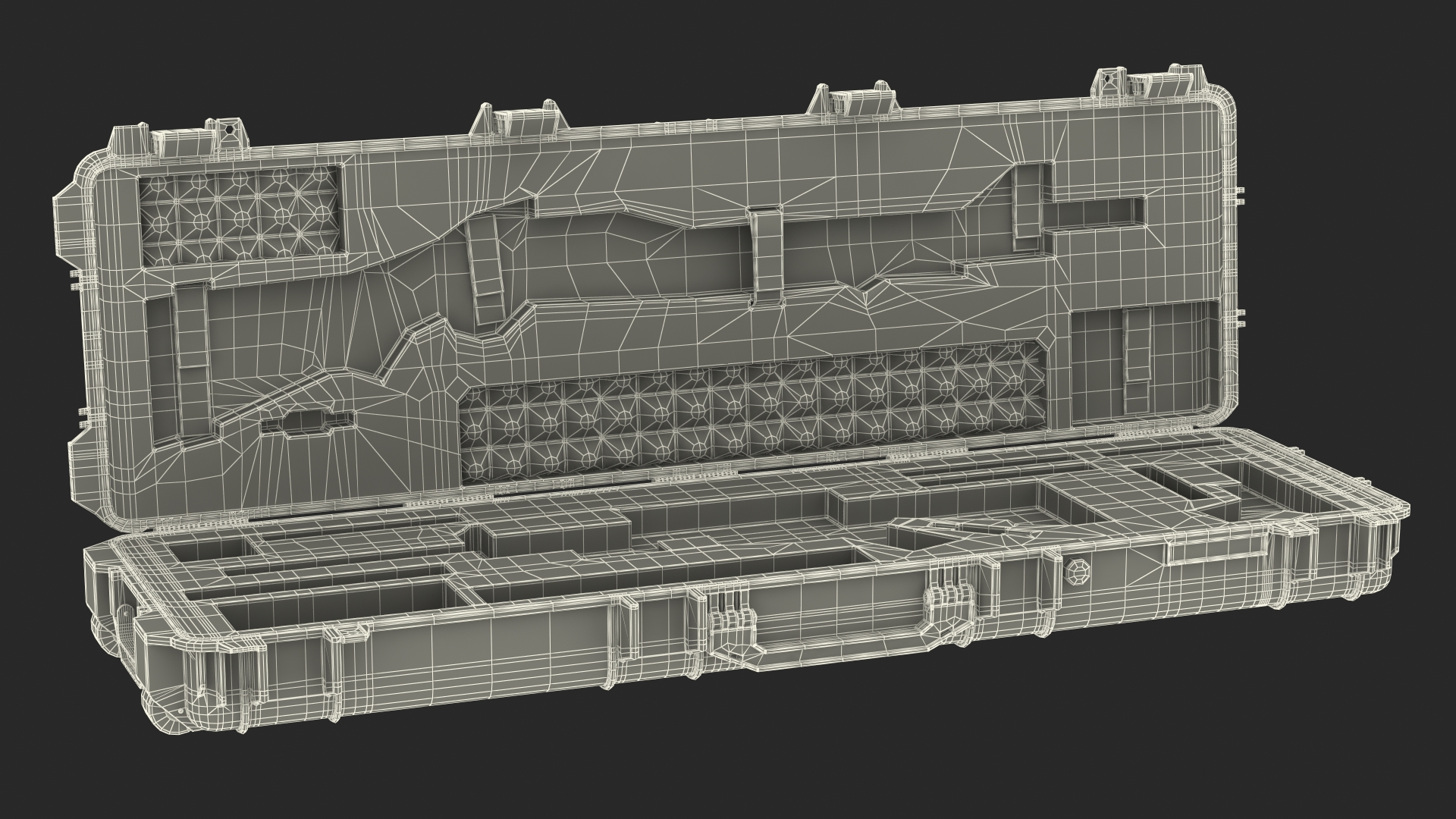 3 Gun Competition Case 3D