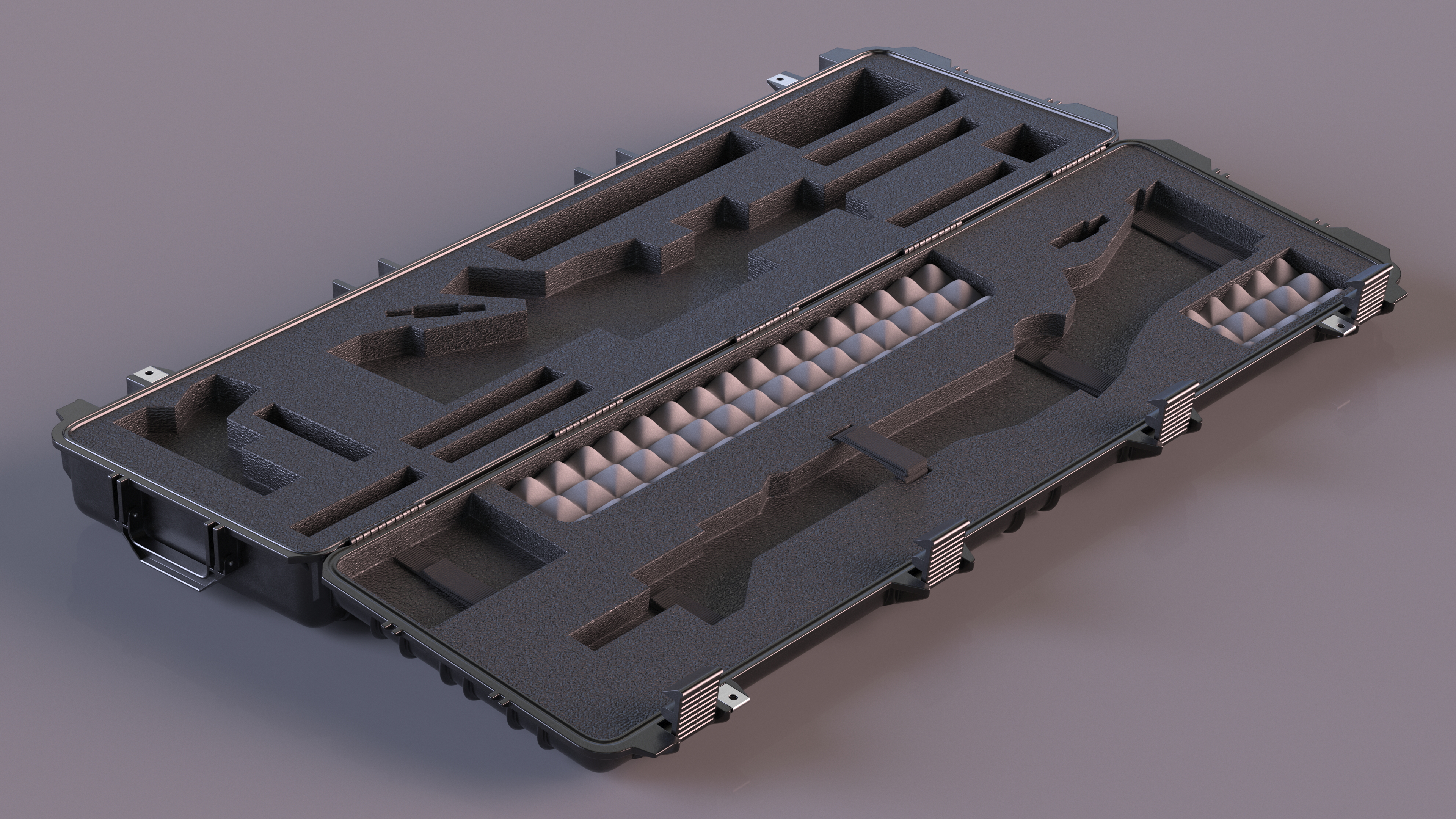 3 Gun Competition Case 3D