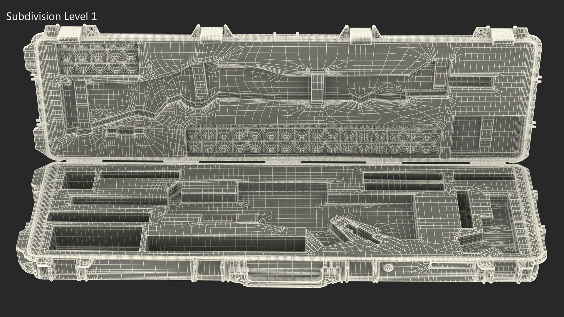 3 Gun Competition Case 3D