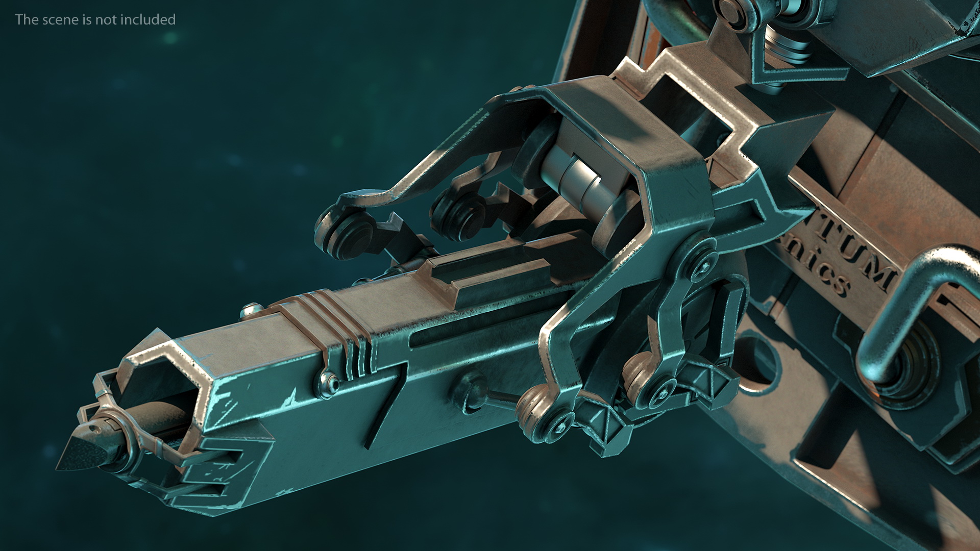 Sci Fi Space Debris Collector 3D model