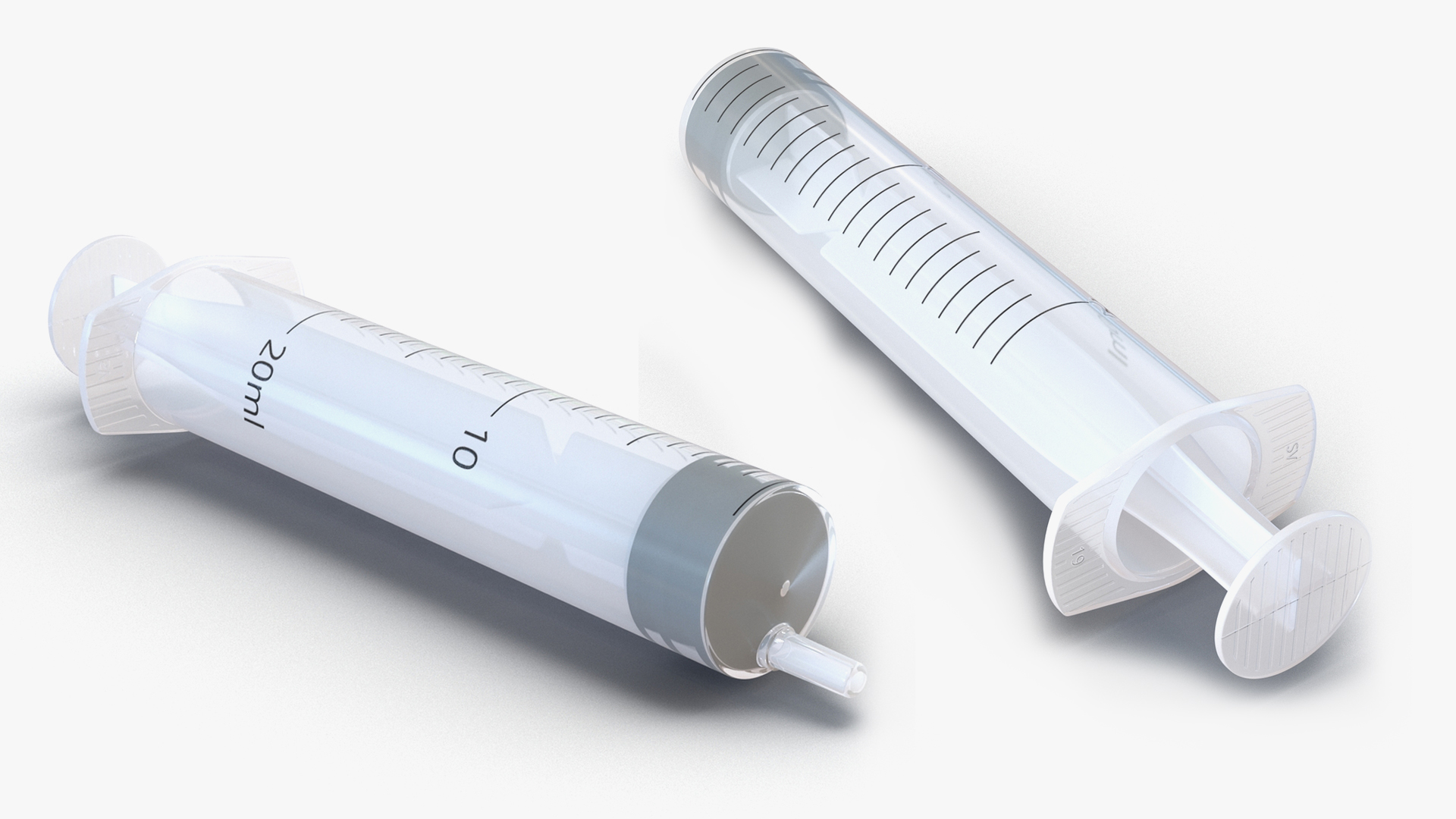 3D Disposable Sterile Syringe 20ml