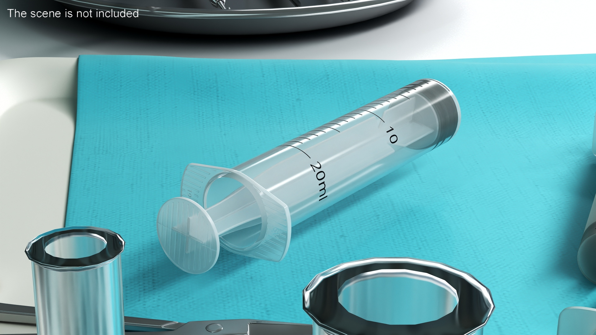 3D Disposable Sterile Syringe 20ml