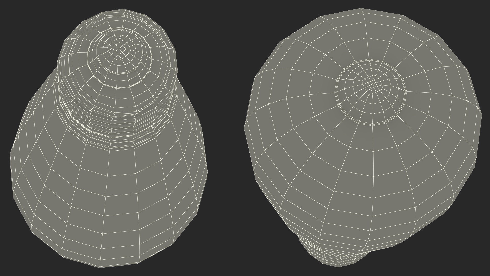 Old Dusty Edison Light Bulb 3D