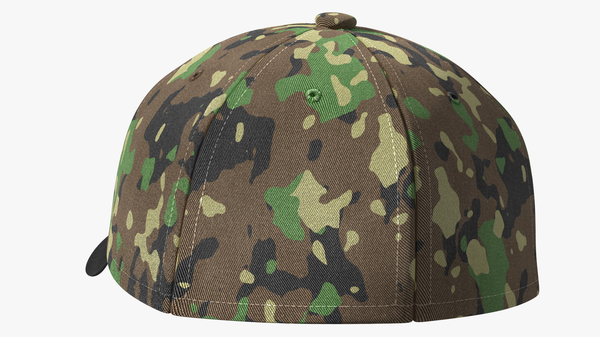 3D Baseball Cap Camouflage model