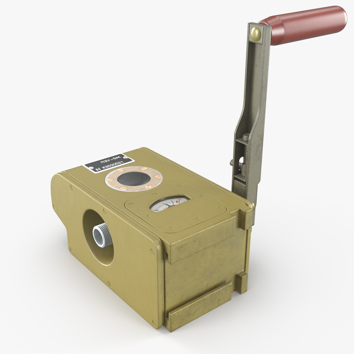 Military Soviet Hand Crank Power Generator - view 9