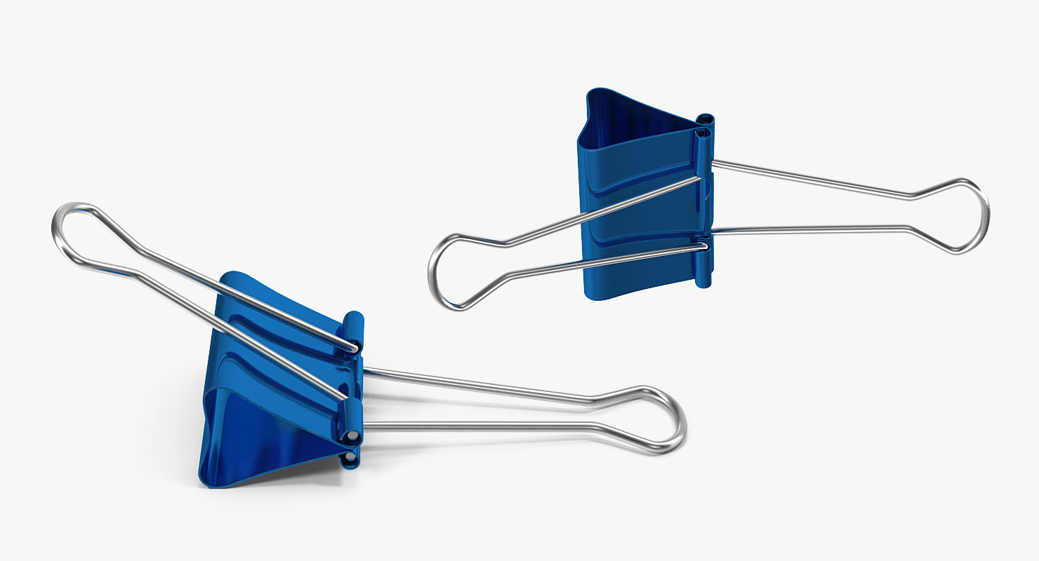 Small Binder Clip 3D
