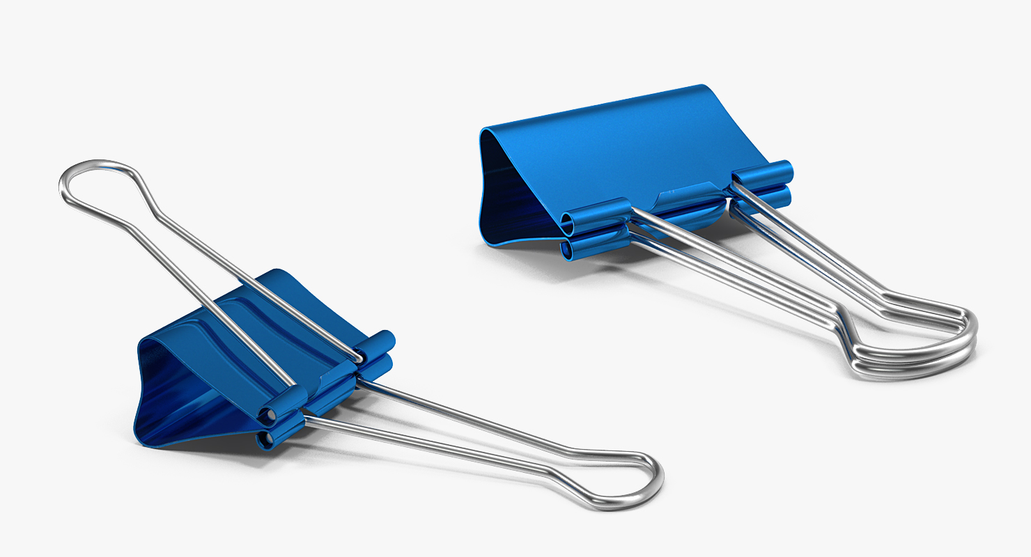 Small Binder Clip 3D