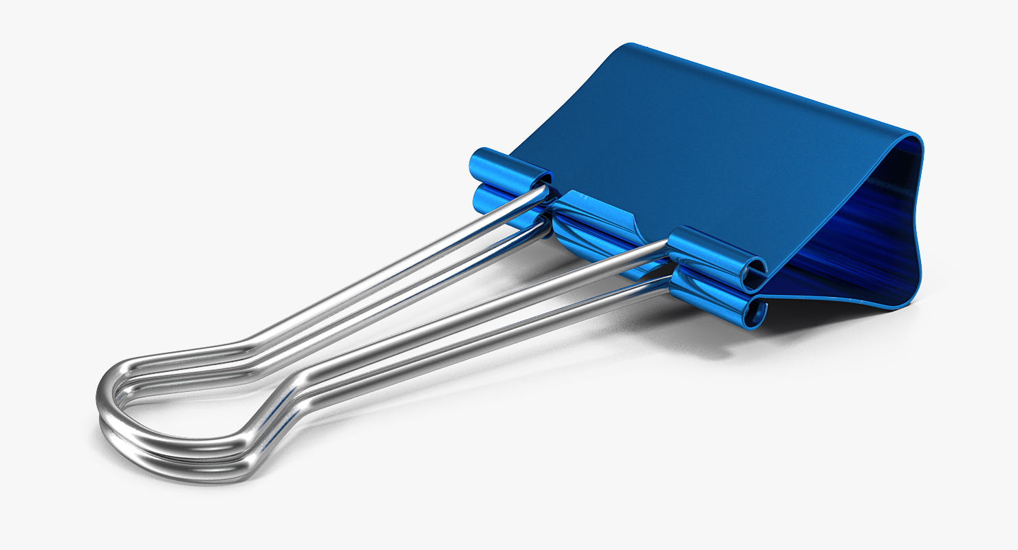 Small Binder Clip 3D