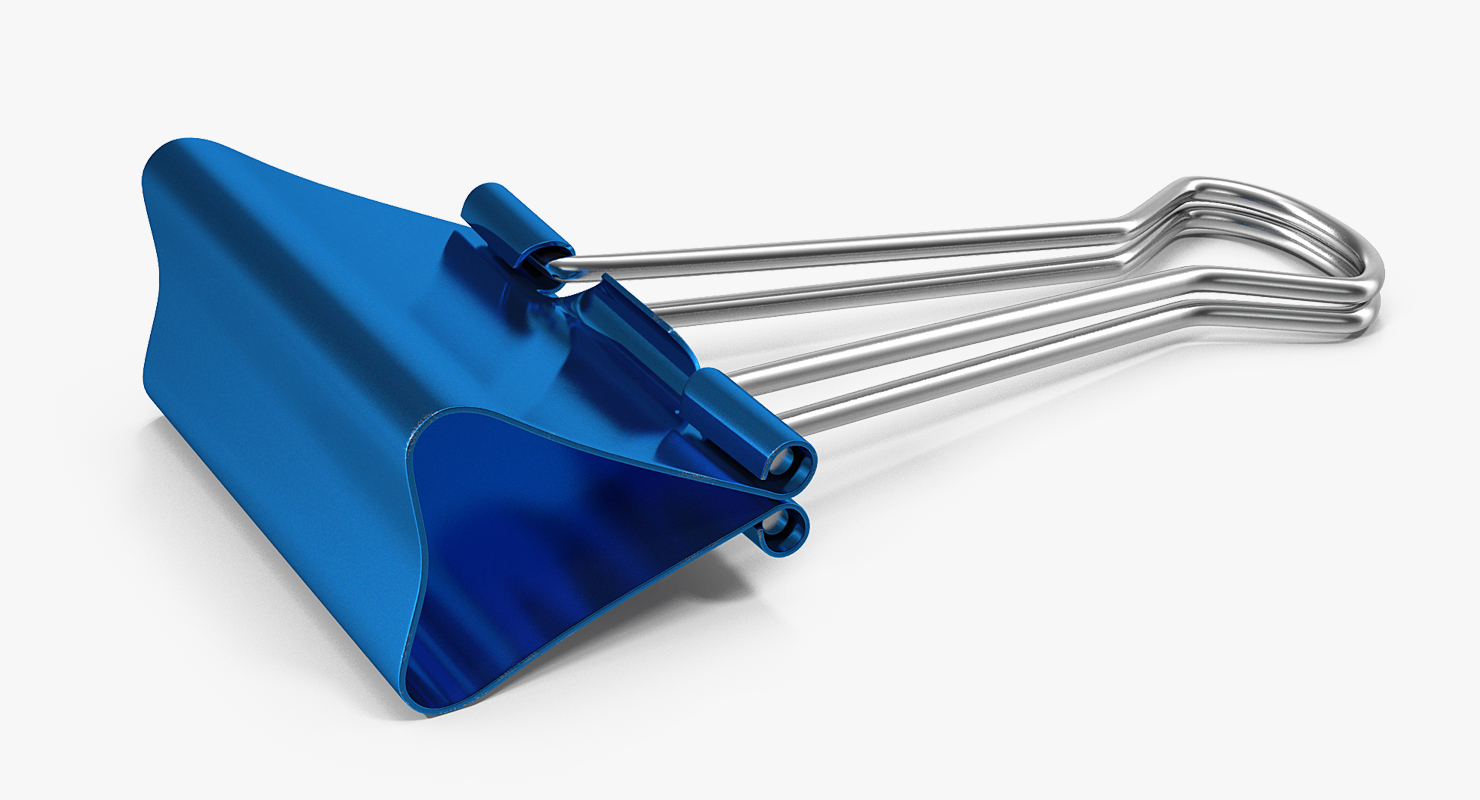 Small Binder Clip 3D