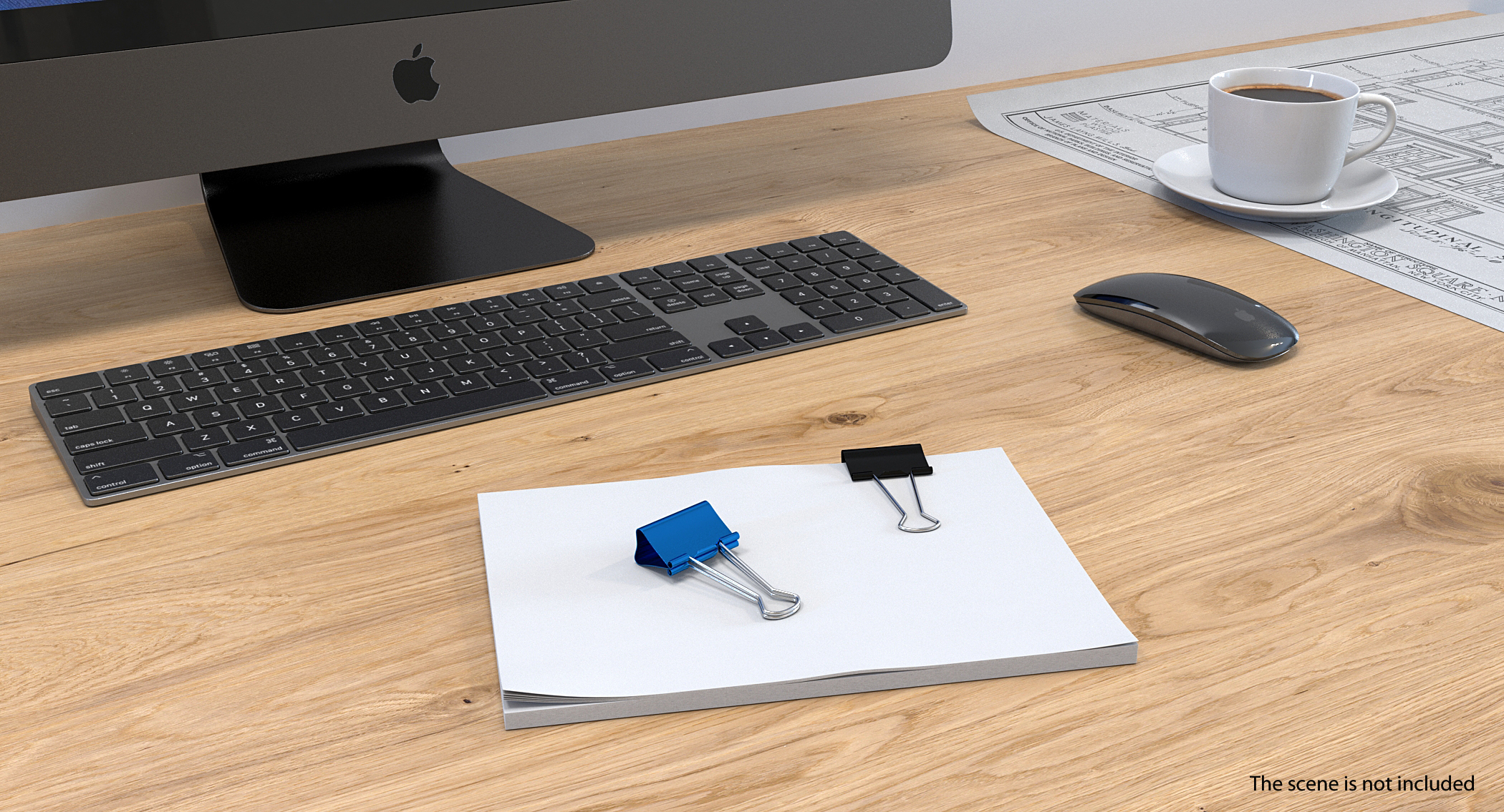 Small Binder Clip 3D