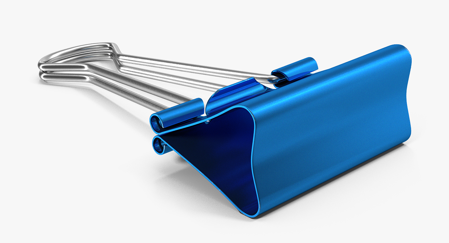 Small Binder Clip 3D
