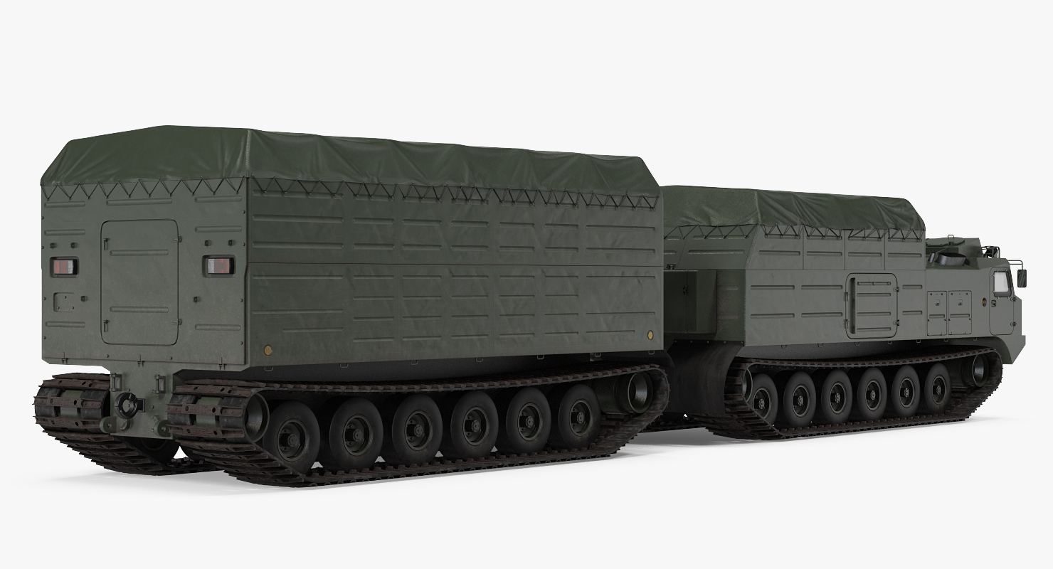 Articulated Tracked Vehicle Vityaz DT 30 ATV 3D model