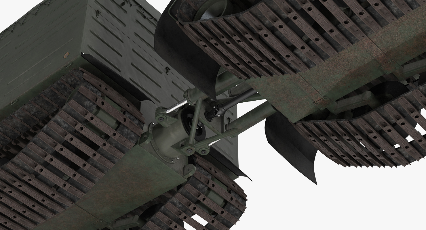 Articulated Tracked Vehicle Vityaz DT 30 ATV 3D model