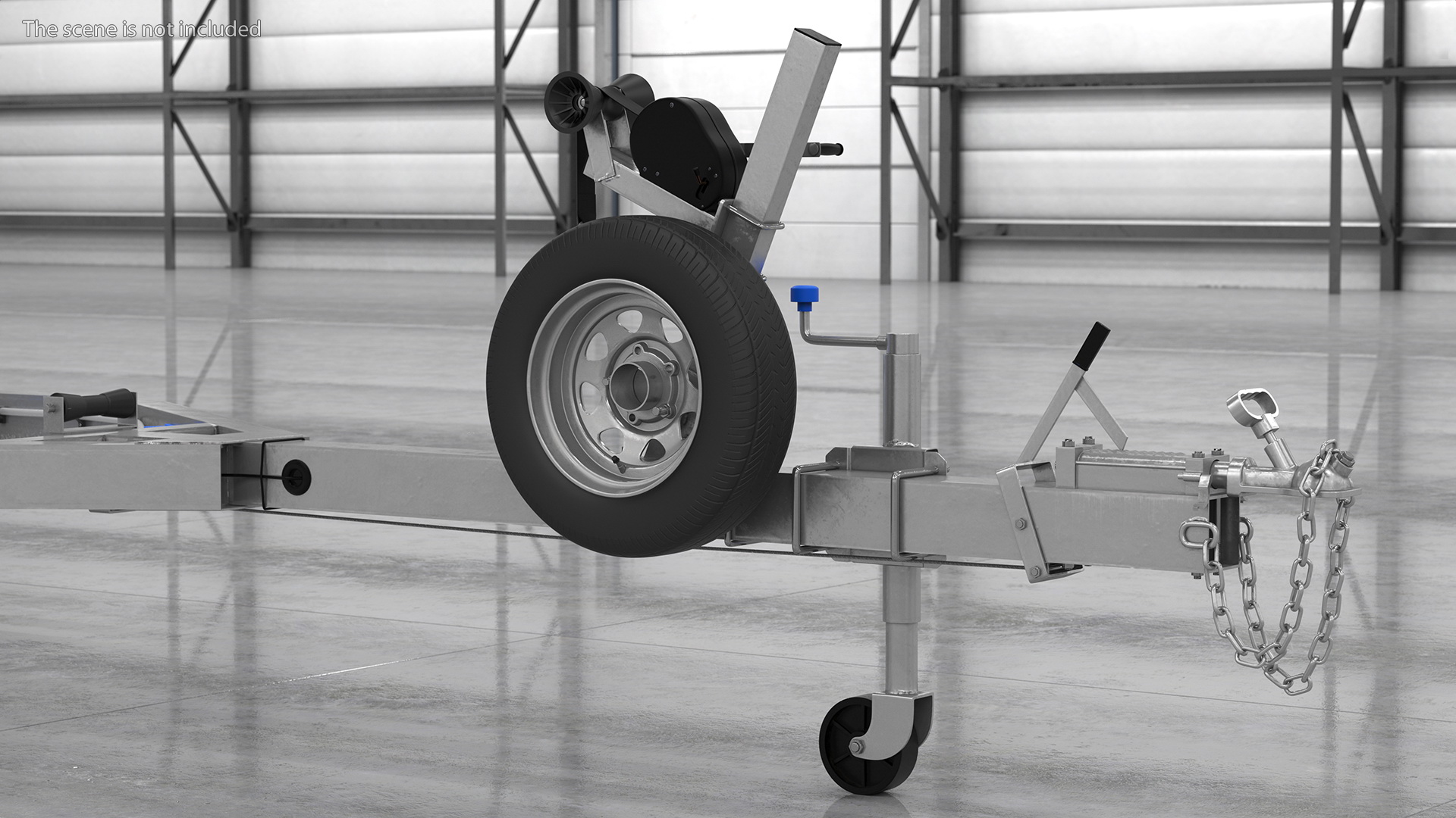 3D model Boat Trailer 7m