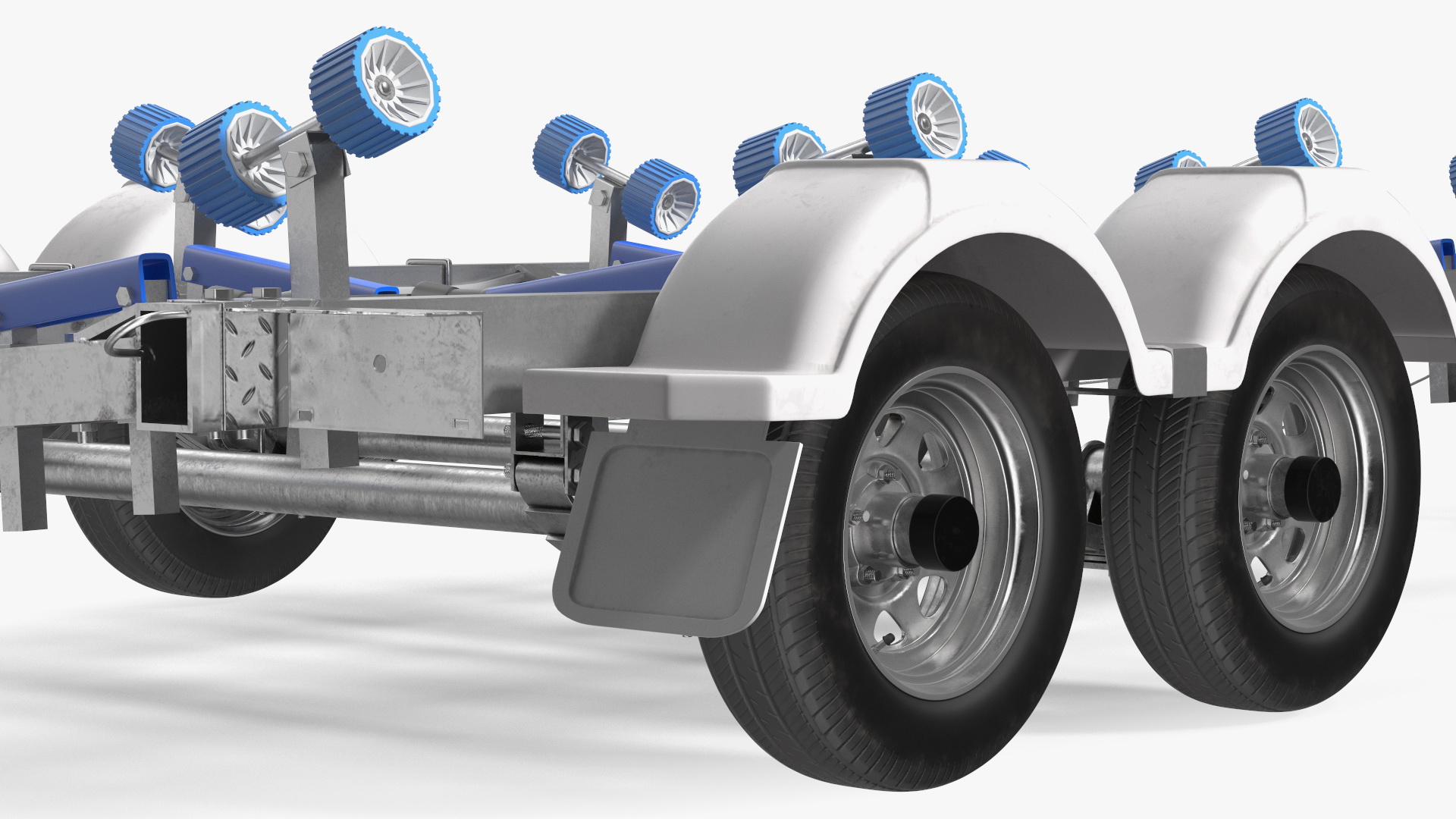 3D model Boat Trailer 7m