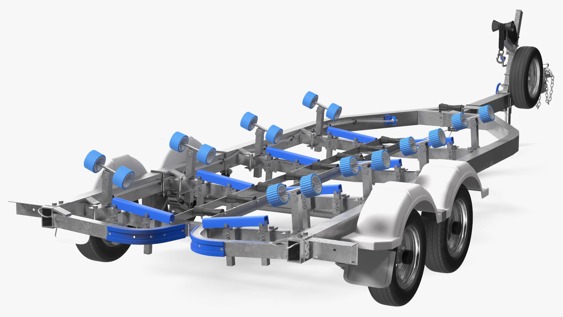 3D model Boat Trailer 7m