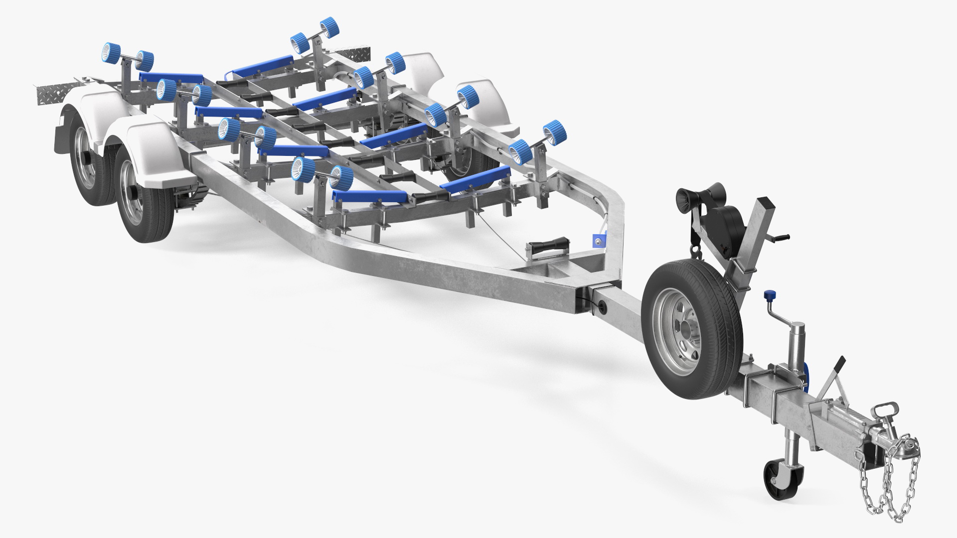 3D model Boat Trailer 7m