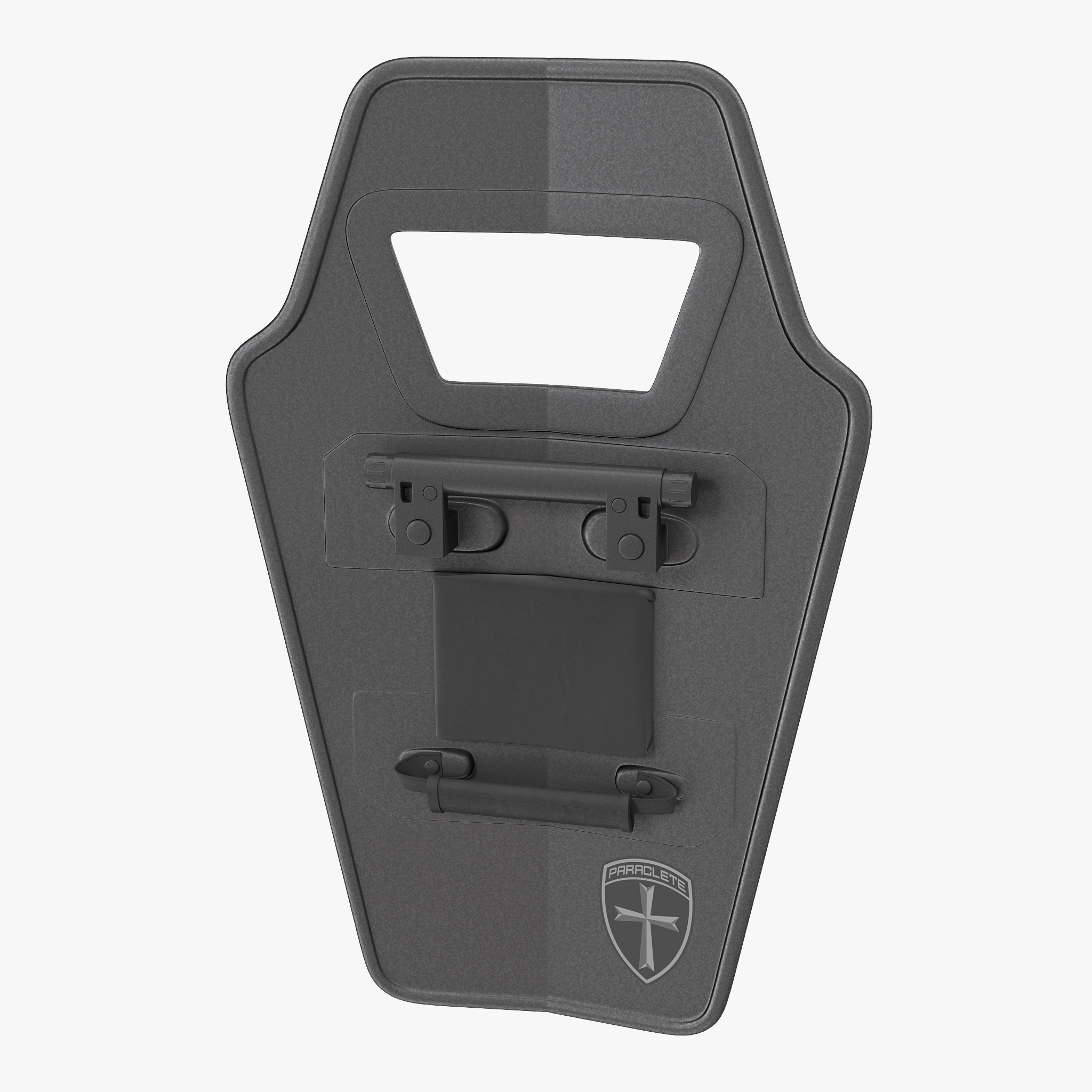 Ballistic Shield 3D Model, view 3