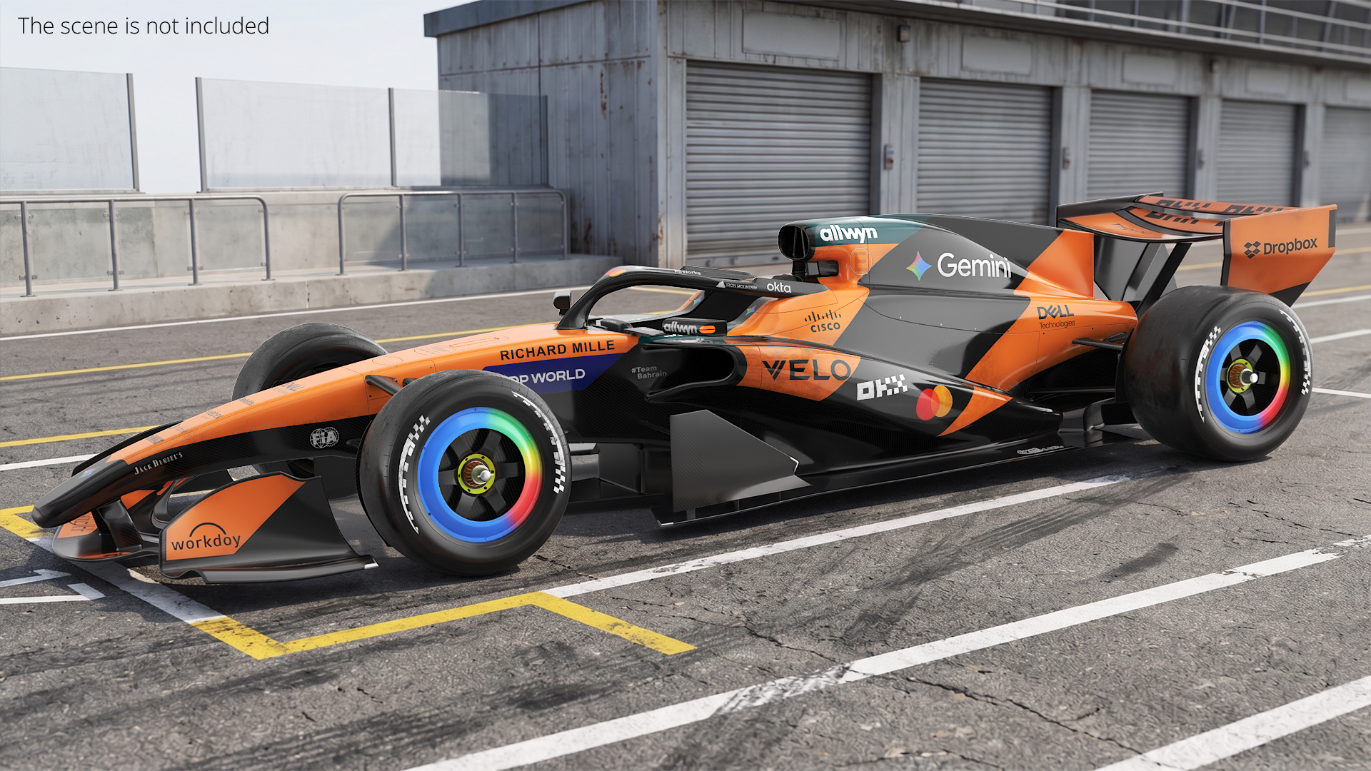 F1 McLaren MCL40, view 8