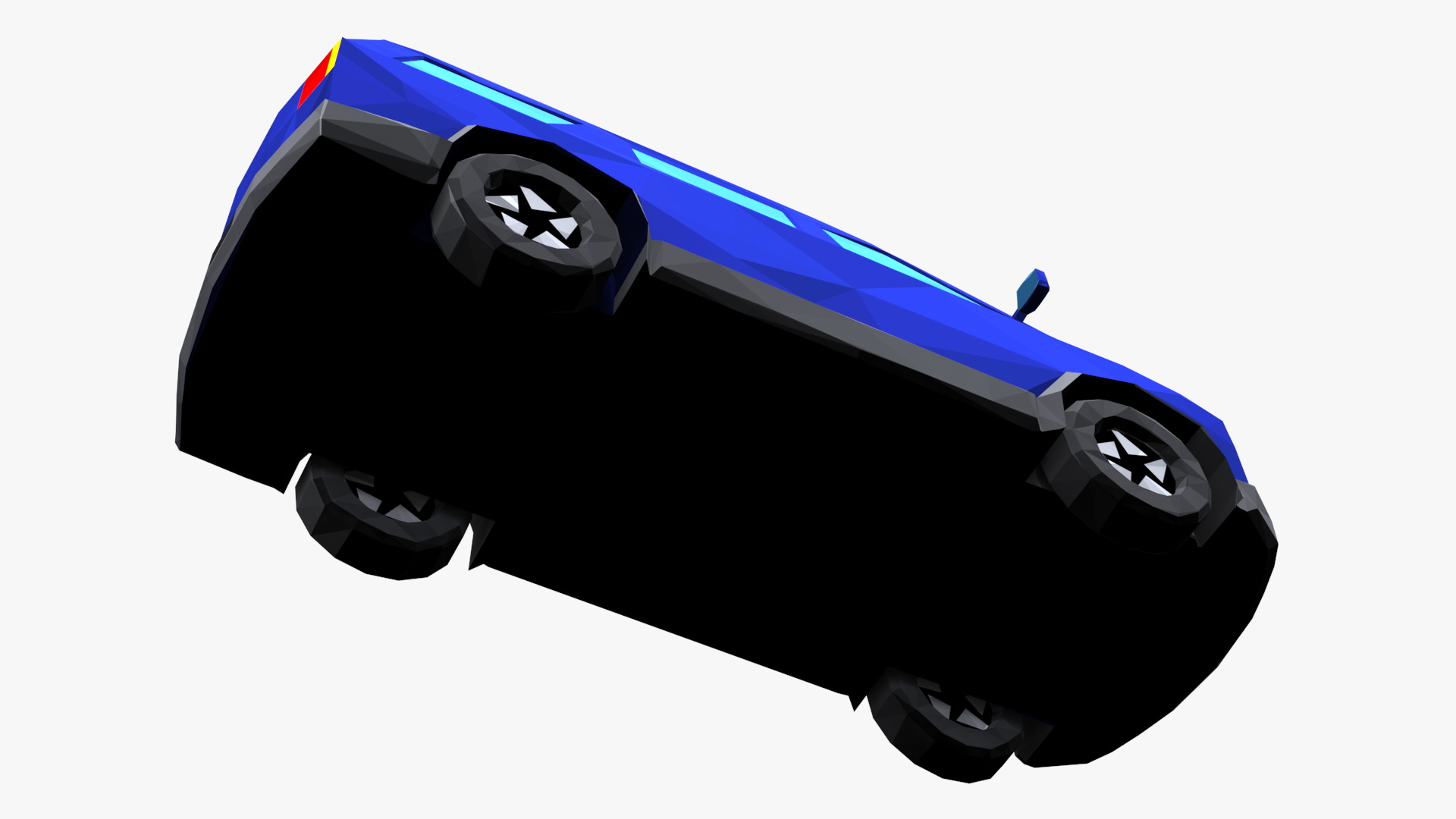 Low Poly Stylized Model SUV 3D
