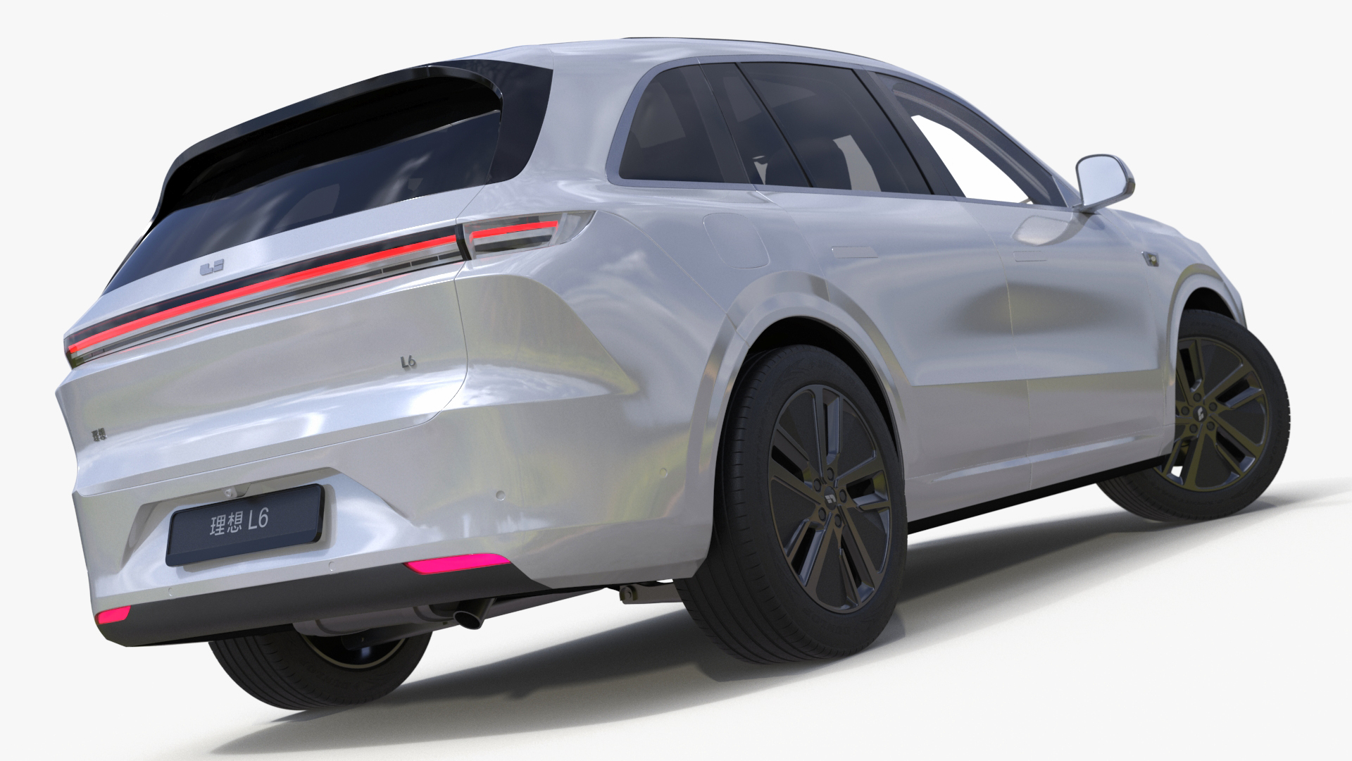 3D LiXiang L6 Pearl White Rigged for Maya model