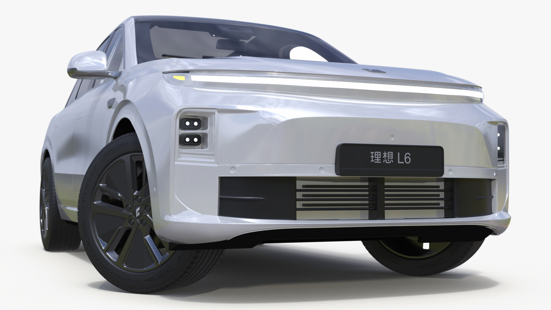 3D LiXiang L6 Pearl White Rigged for Maya model