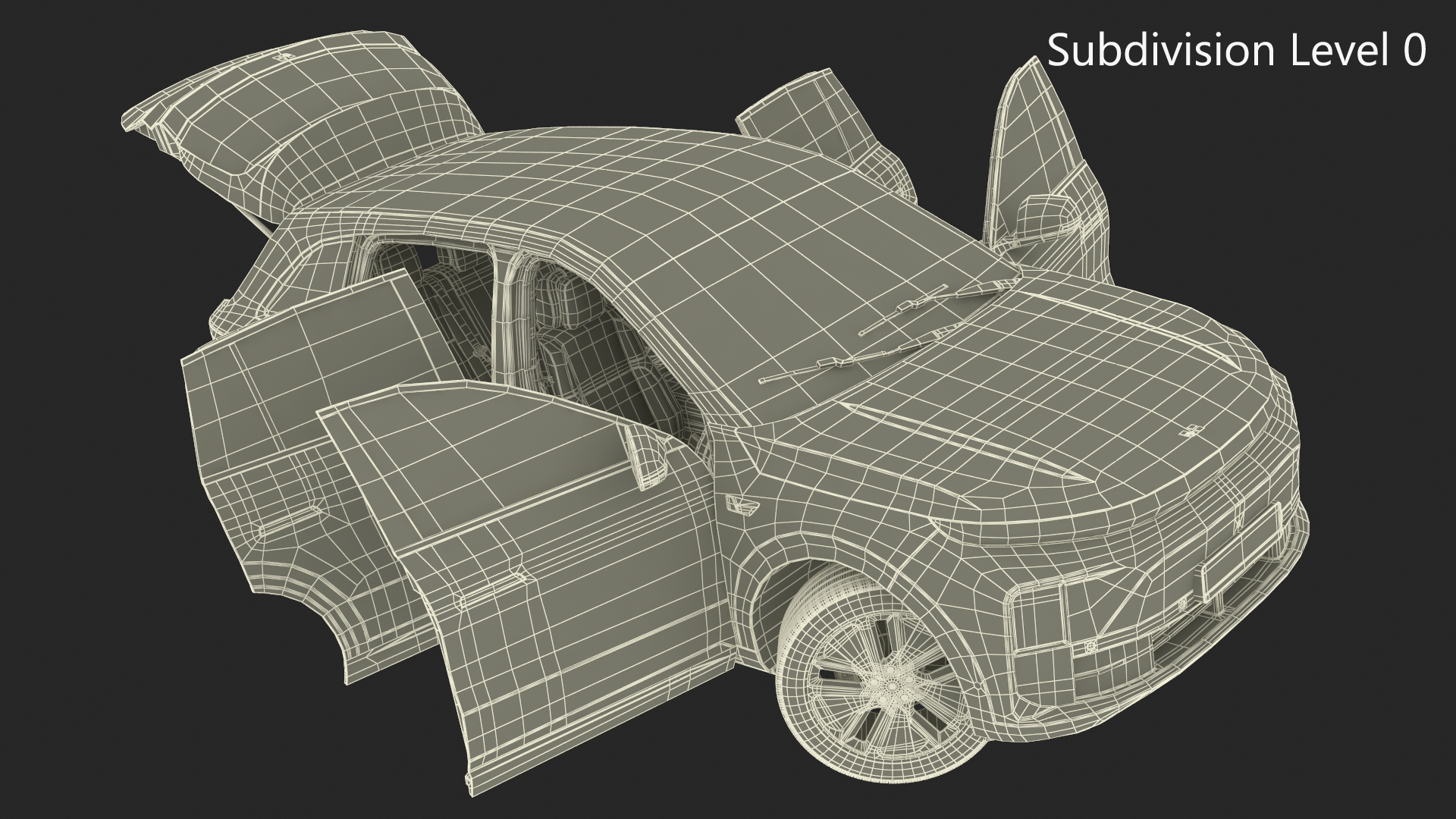 3D LiXiang L6 Pearl White Rigged for Maya model