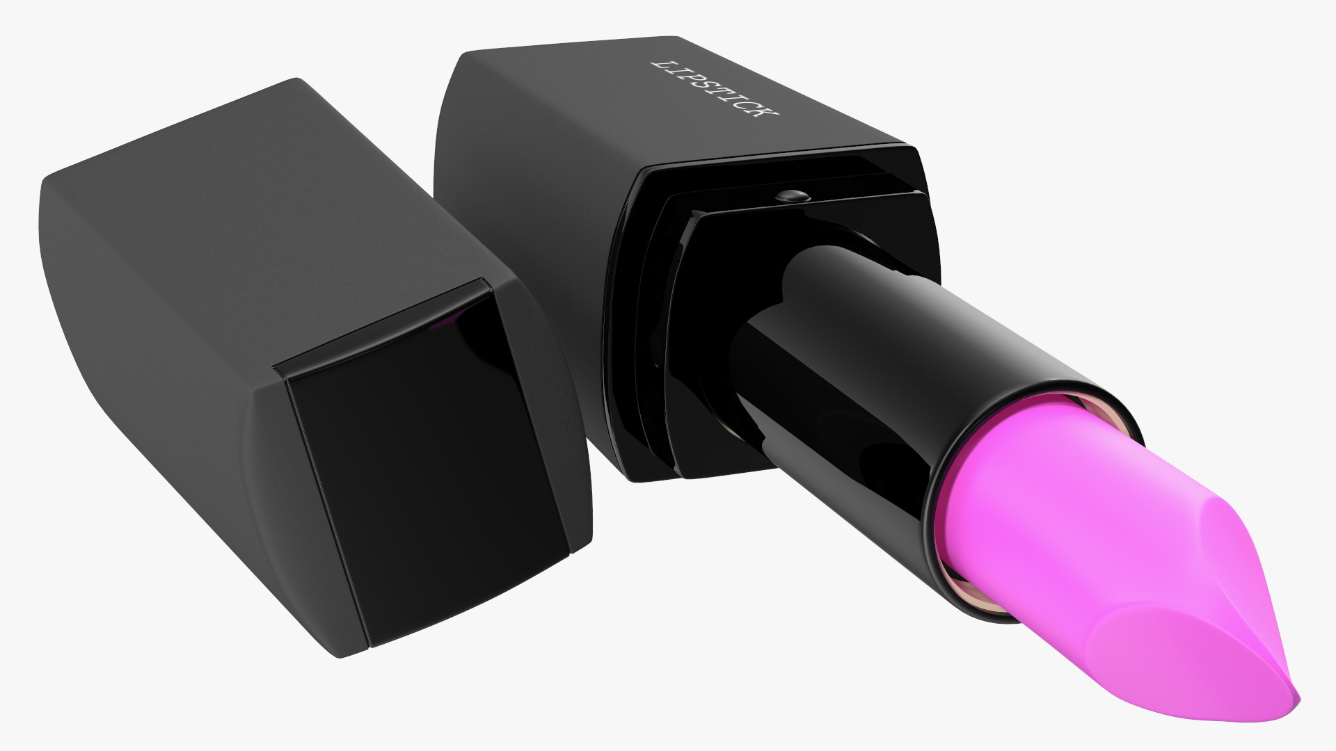 3D Ladies Square Lipstick Crimson Color