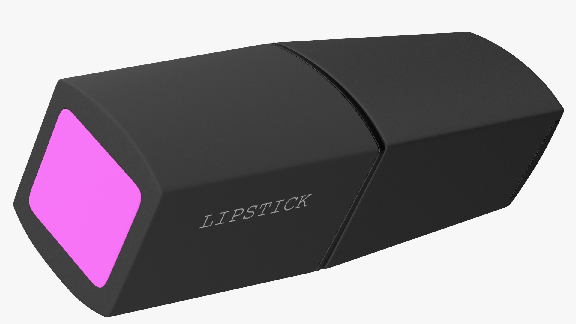 3D Ladies Square Lipstick Crimson Color