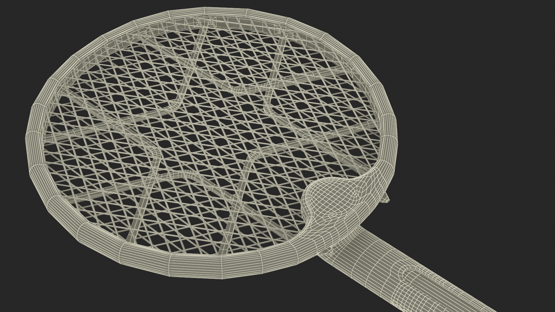 Foldable Electric Fly Swatter 3D model