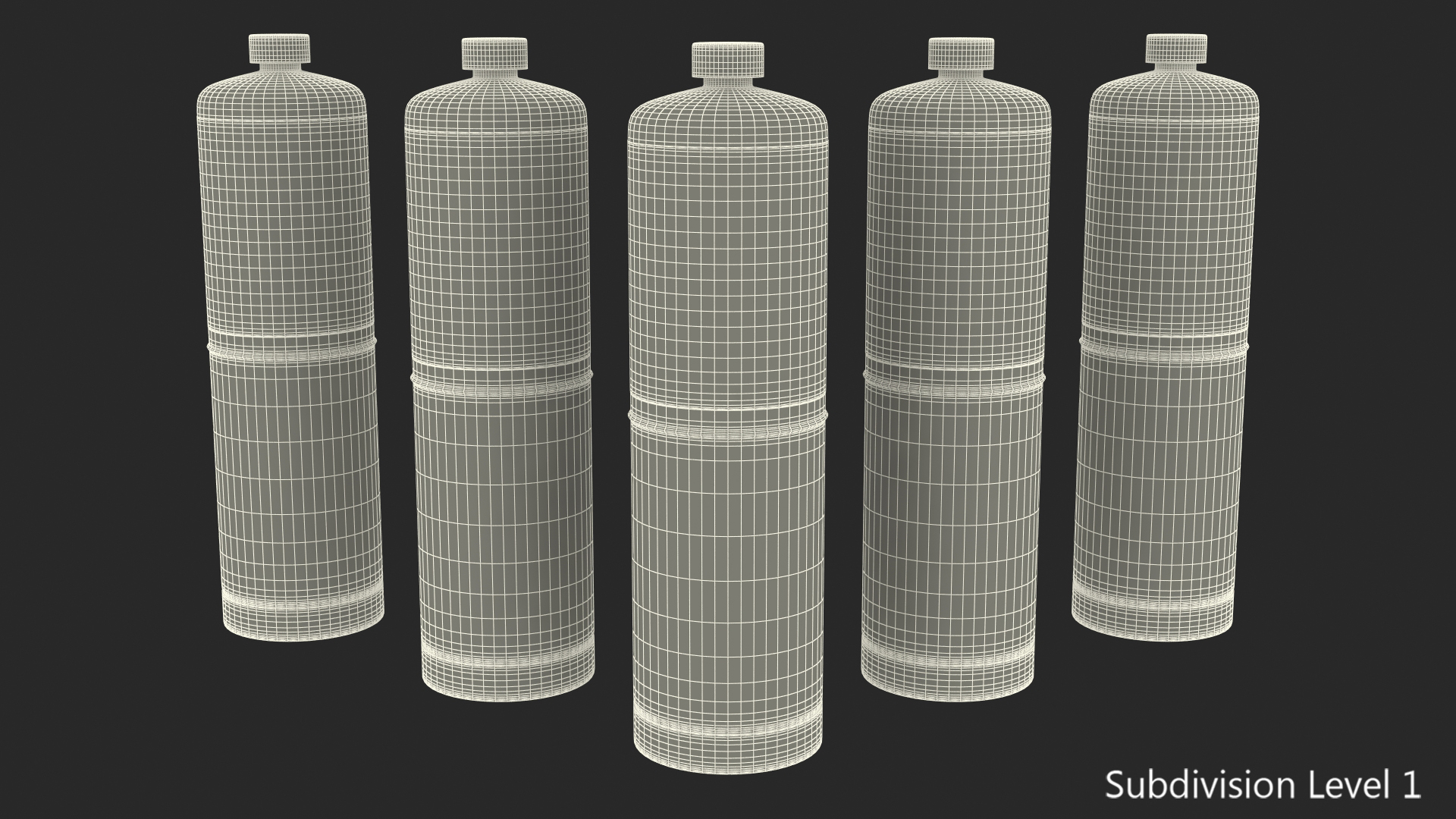 3D model Bernzomatic Propane Fuel Replacement Cylinder