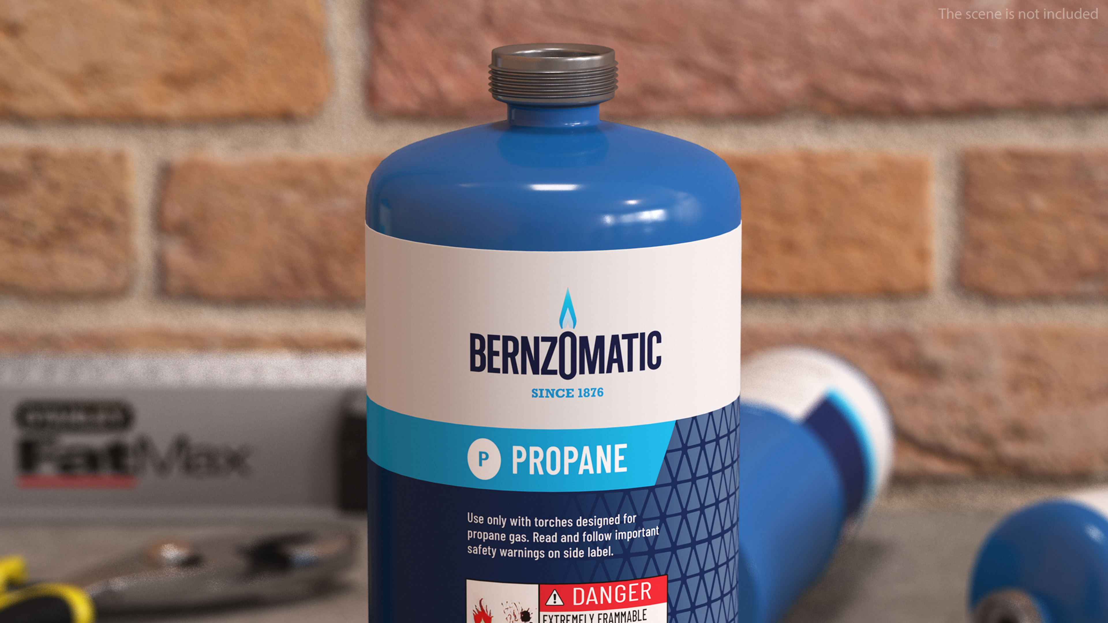 3D model Bernzomatic Propane Fuel Replacement Cylinder