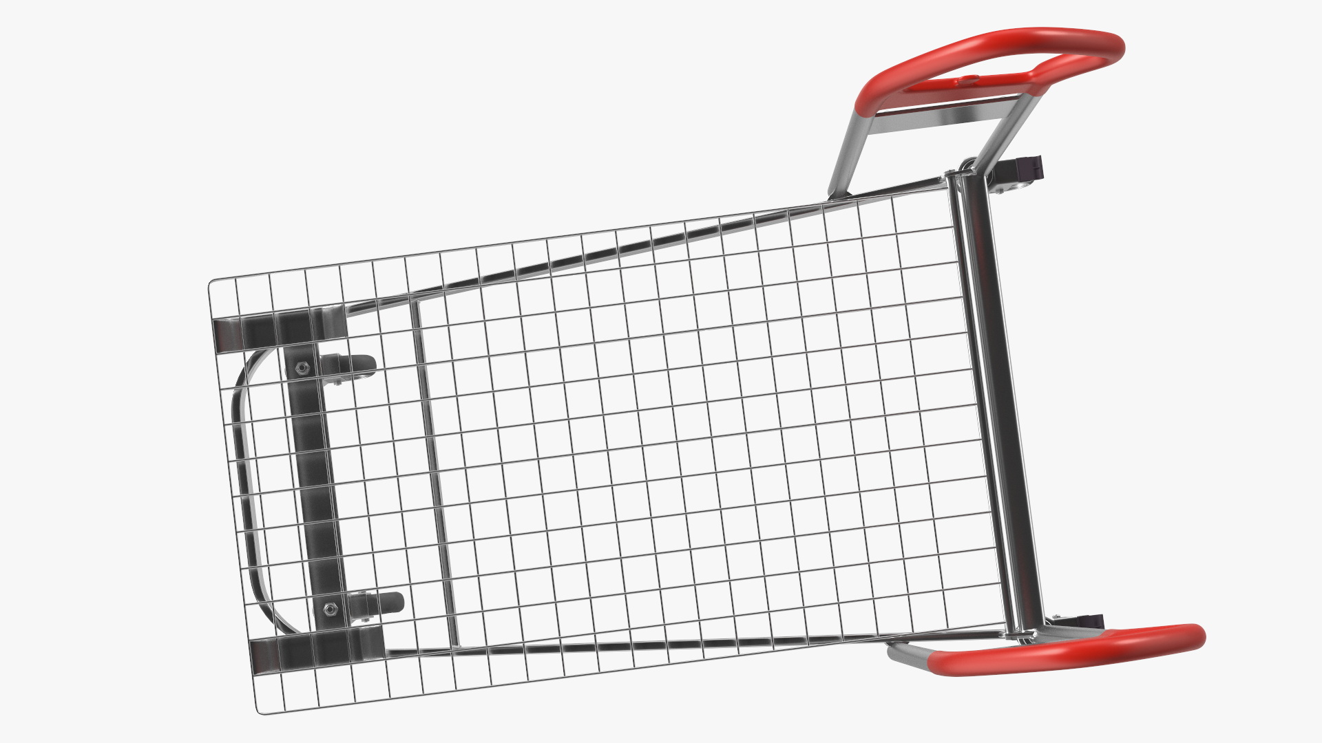 3D Cargo Flat Trolley model