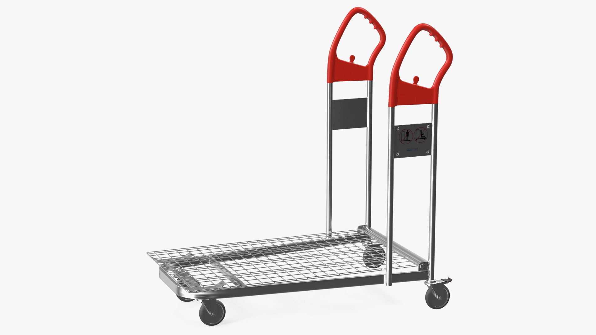3D Cargo Flat Trolley model