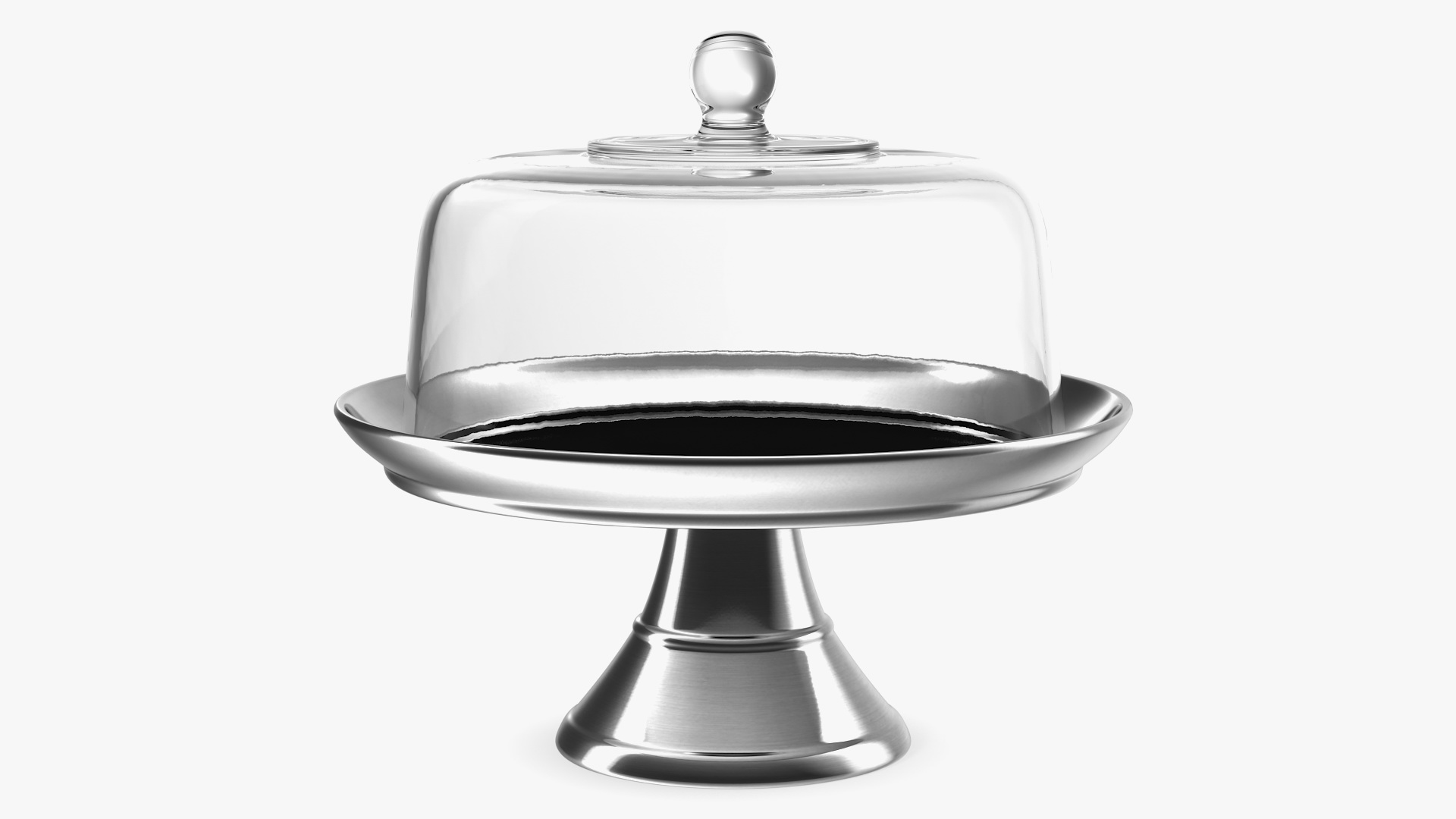 3D Cake Stand Metal with Dome